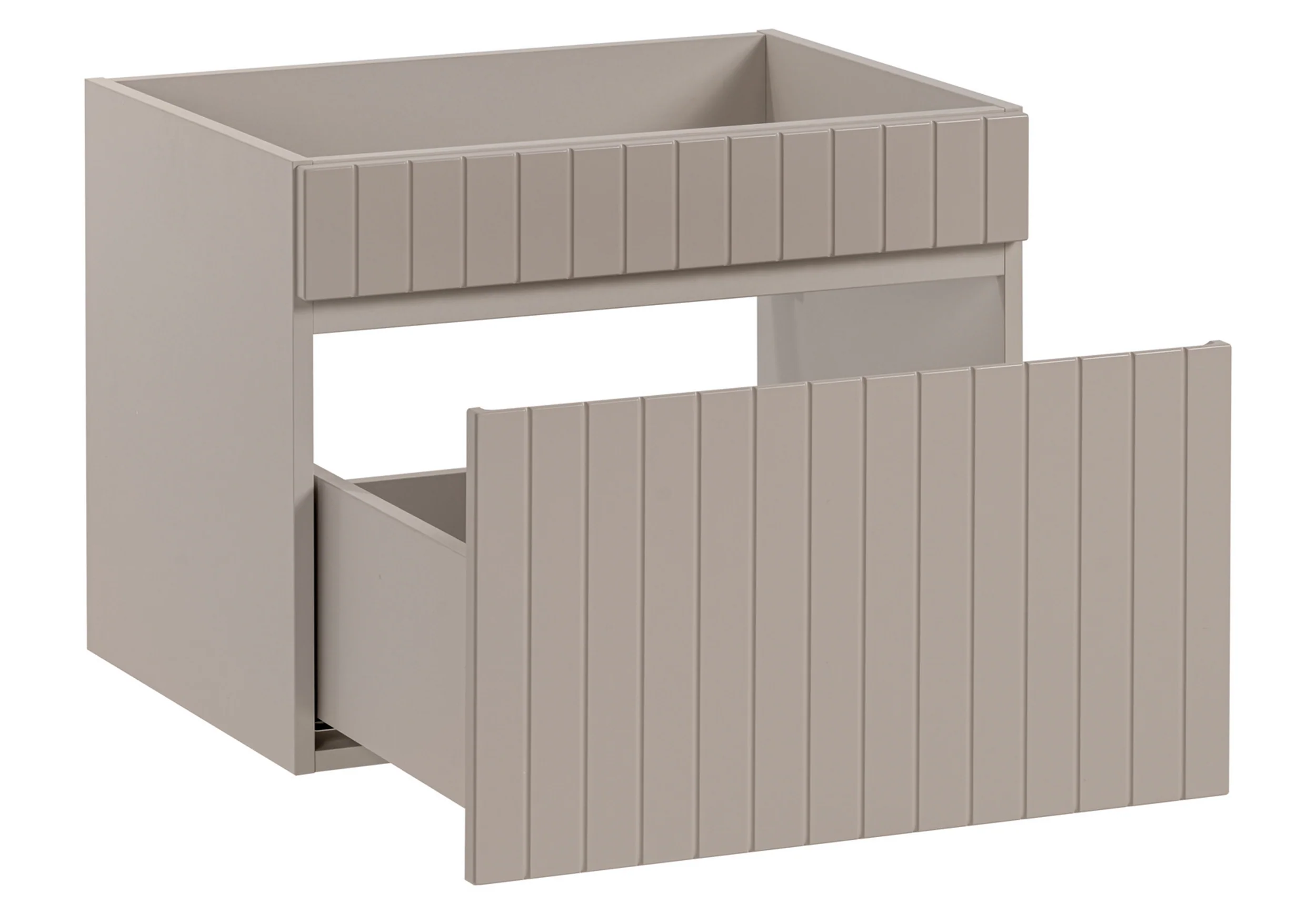 Szafka pod umywalkę Becialls 60 cm Beżowa - Image 4