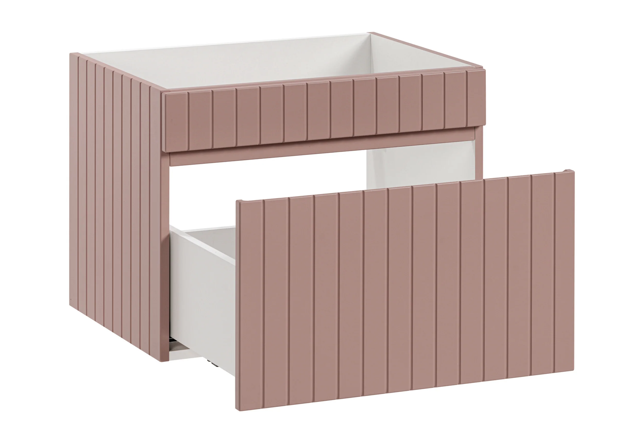 Szafka pod umywalkę Becialls 60 cm różowa - Image 3