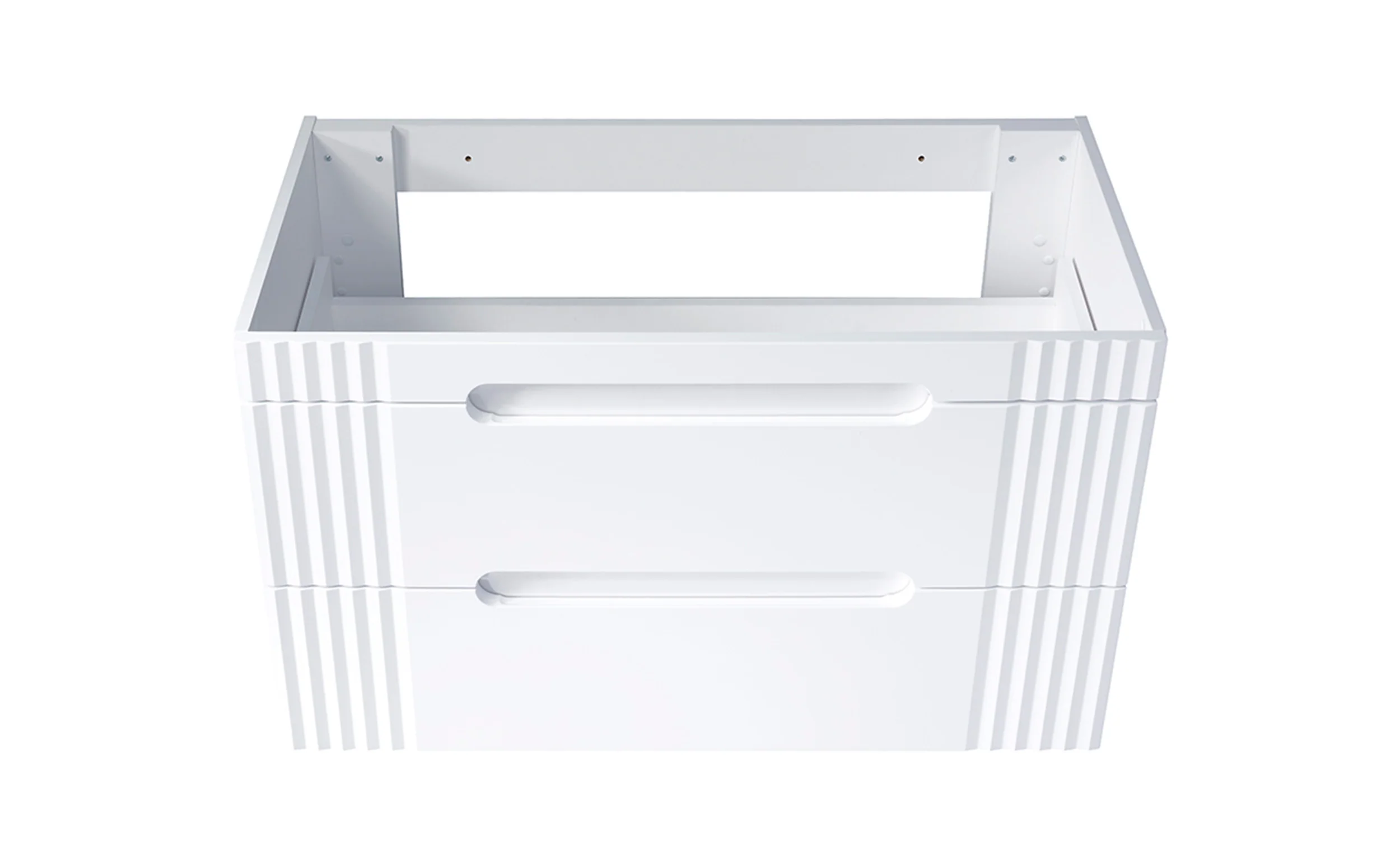 Szafka pod umywalkę Bridner 100 cm biała - Image 5