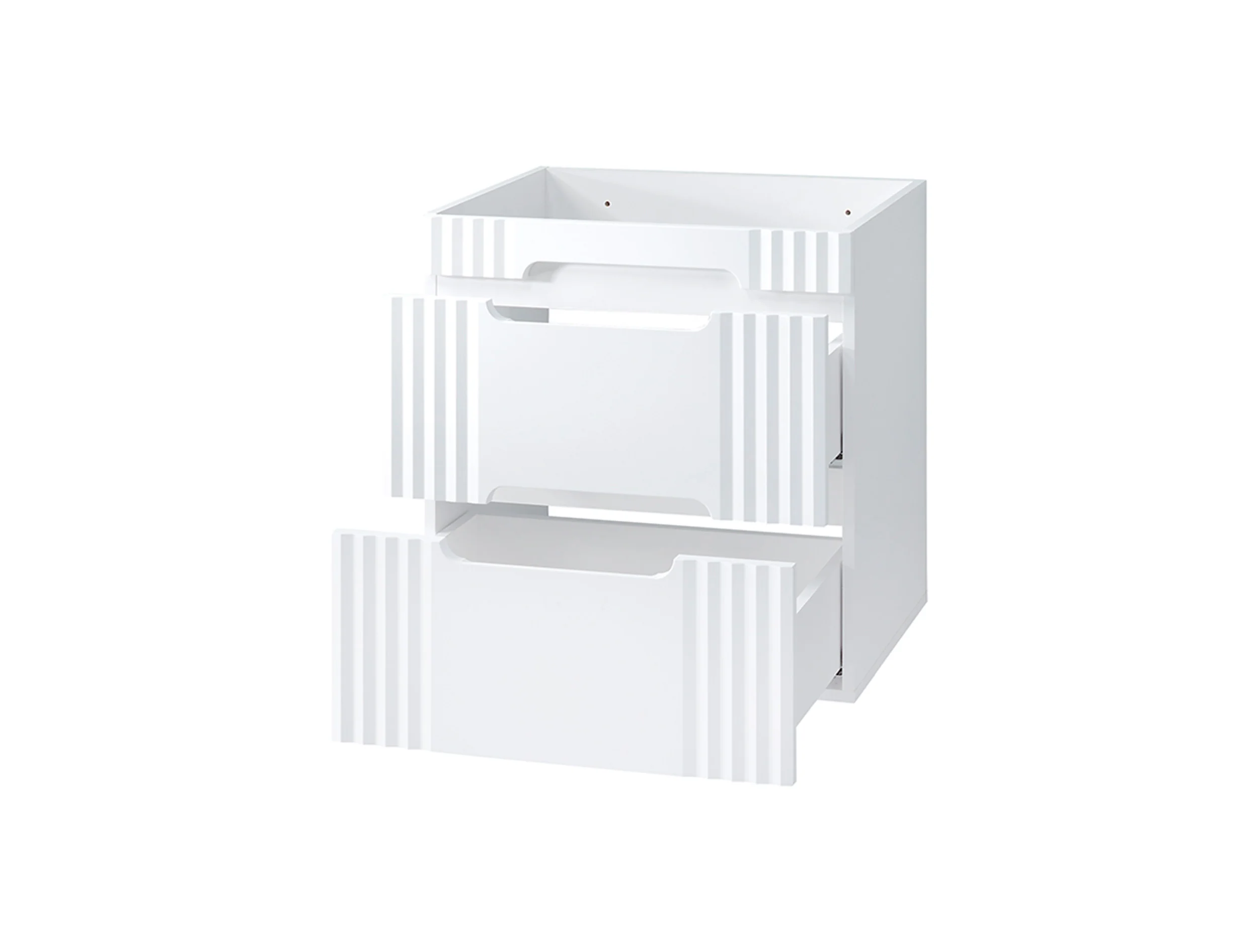 Szafka pod umywalkę Bridner 60 cm biała - Image 3