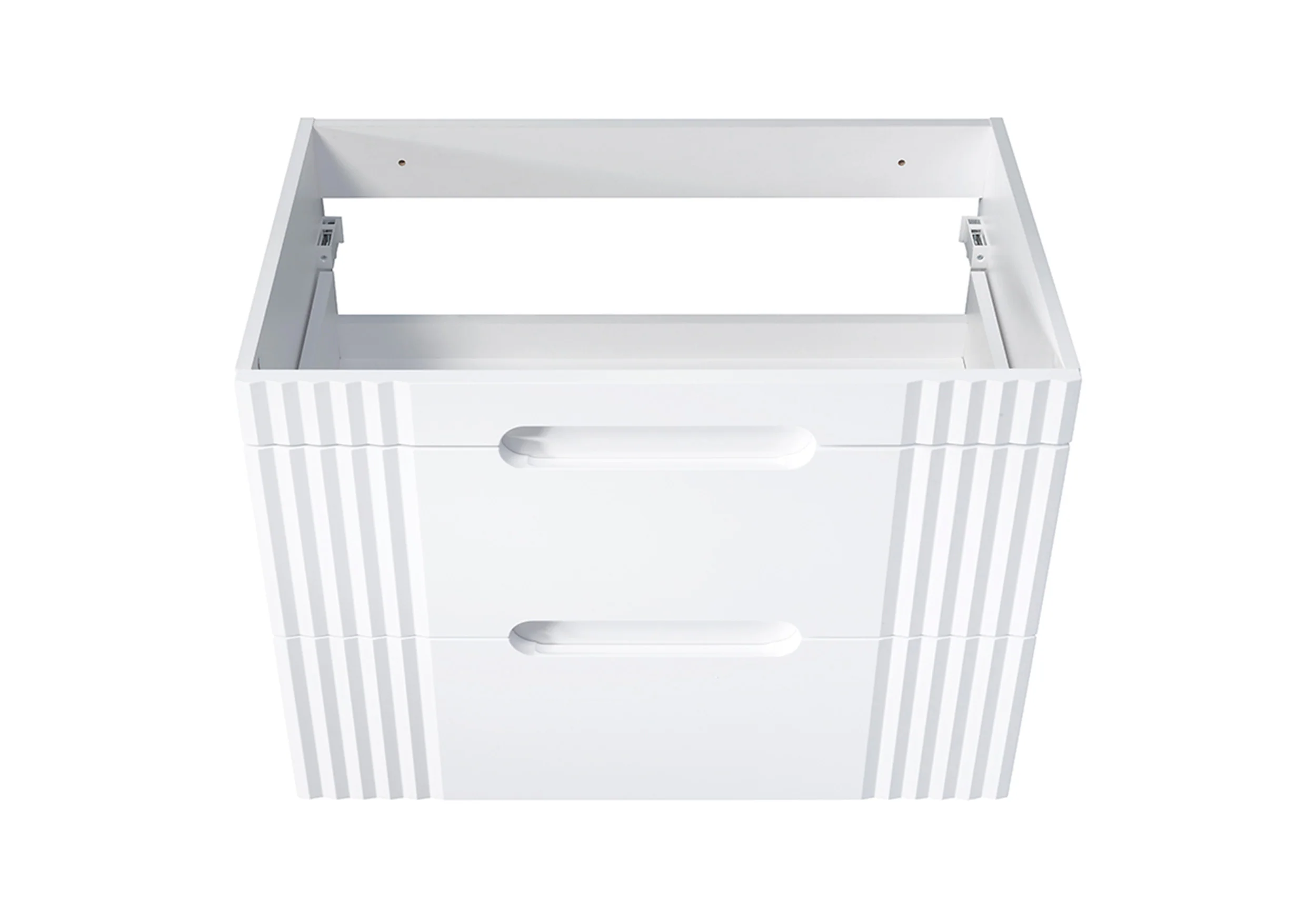Szafka pod umywalkę Bridner 80 cm biała - Image 4