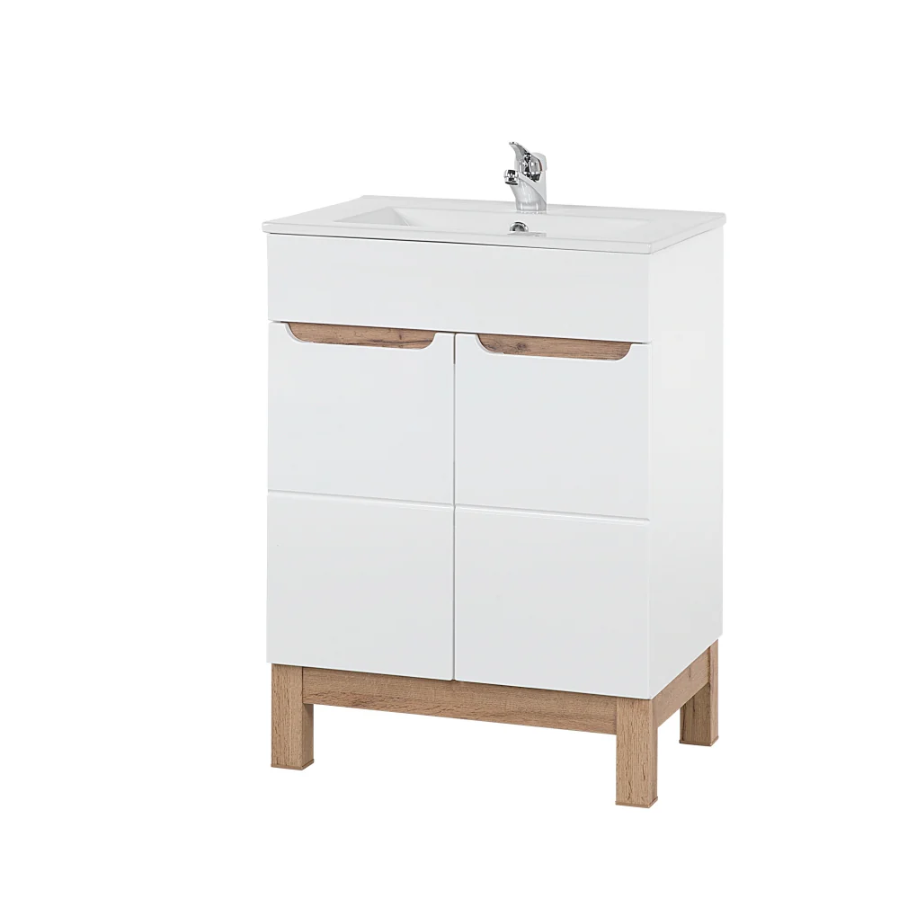 Szafka pod umywalkę Jakkarta biała 60 cm - Image 10