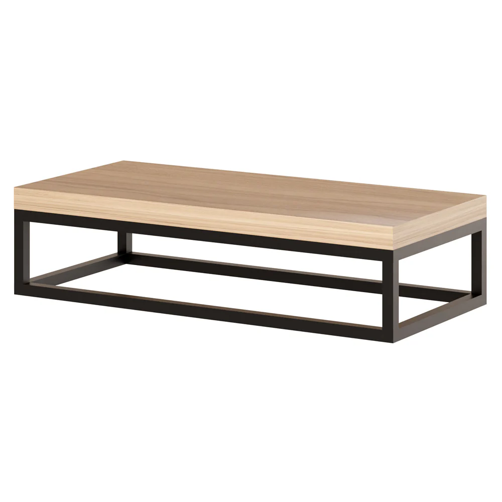 Szafka pod umywalkę Lunne wisząca z drążkiem na ręcznik czarna 35/75 cm