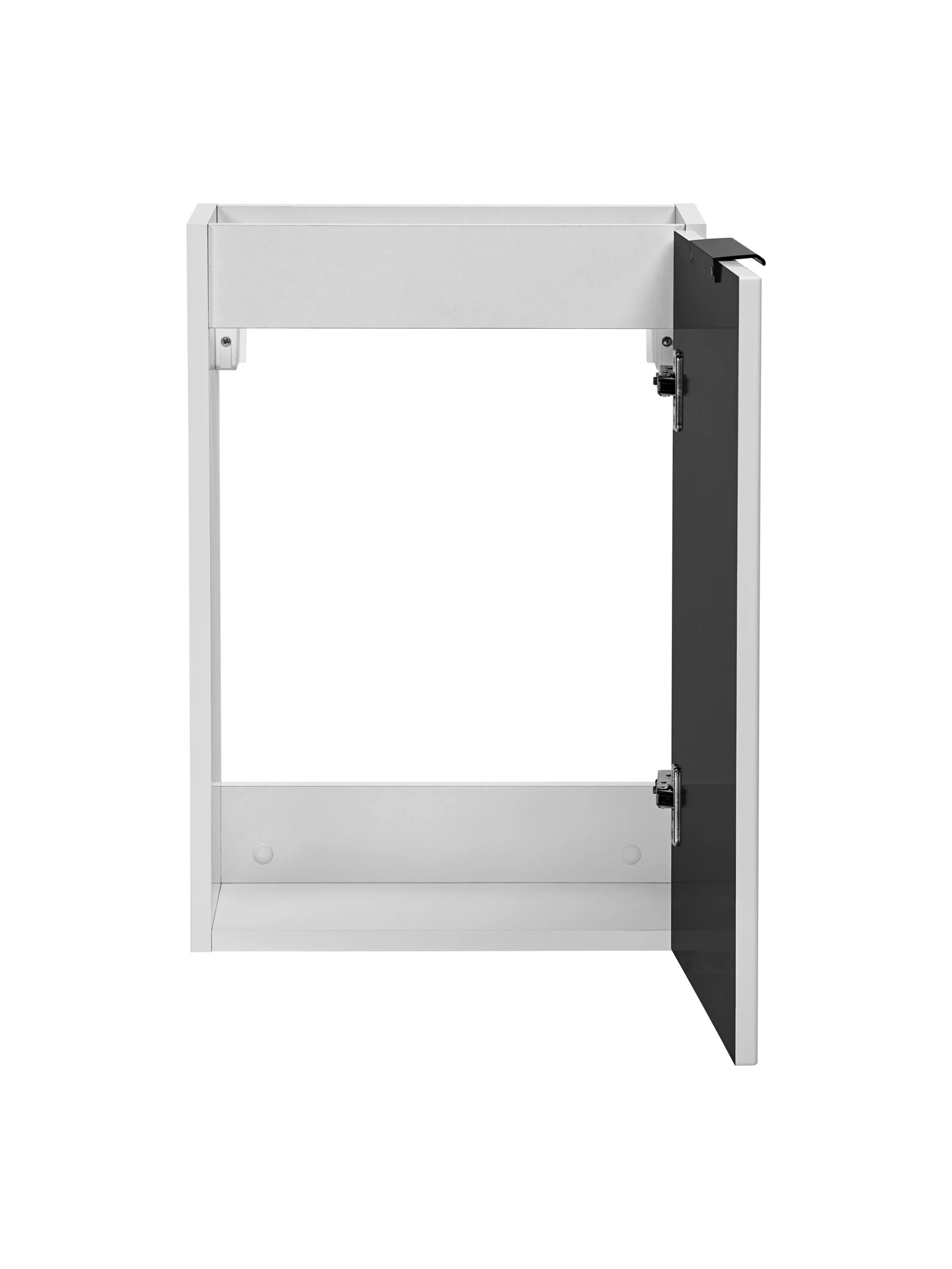 Szafka pod umywalkę Temirni 40 cm wisząca biała lamele - Image 4