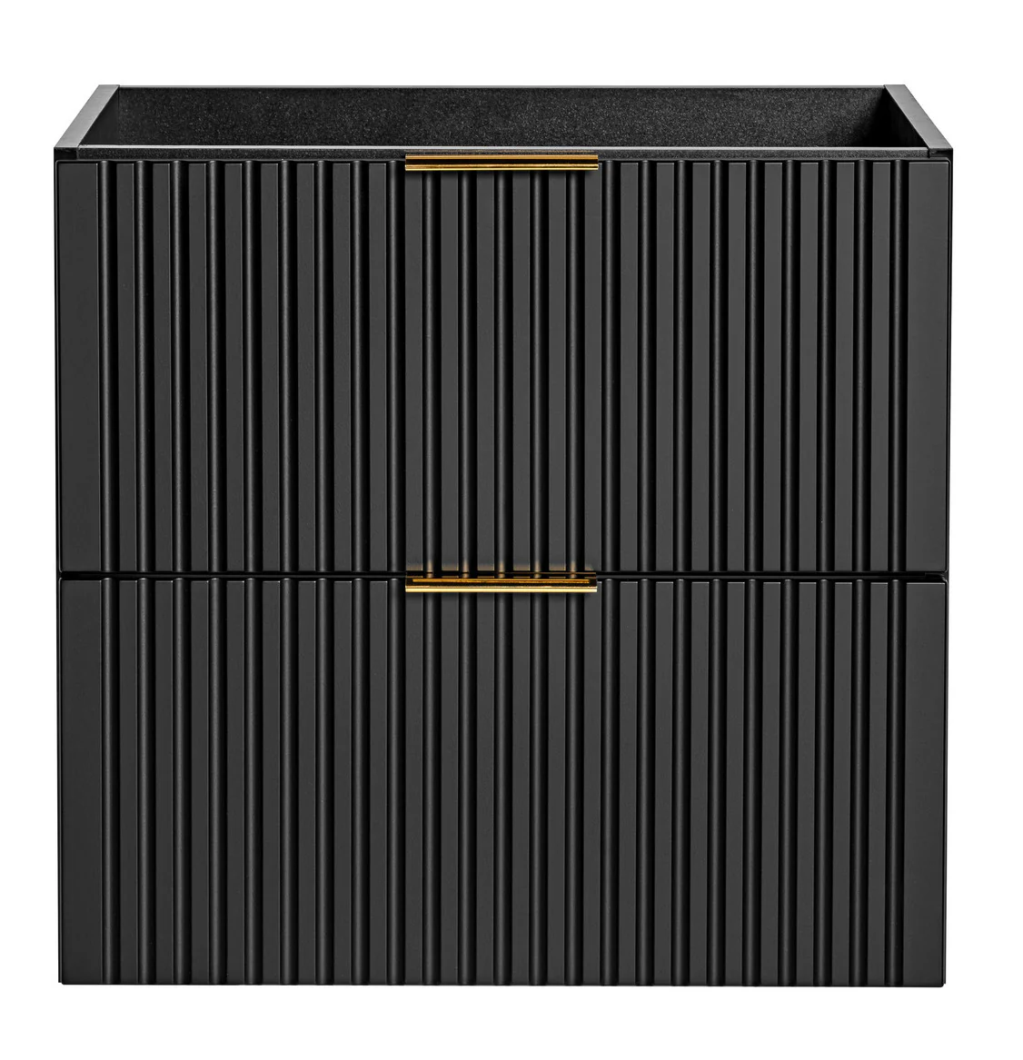 Szafka pod umywalkę Temirni 60 cm czarna lamele - Image 7
