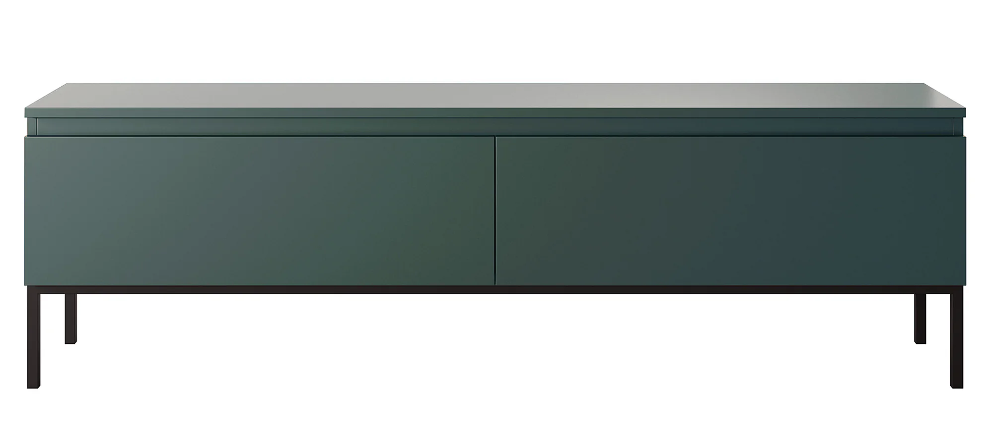 Szafka RTV Bemmi 150 cm Ciemnozielony - Image 6