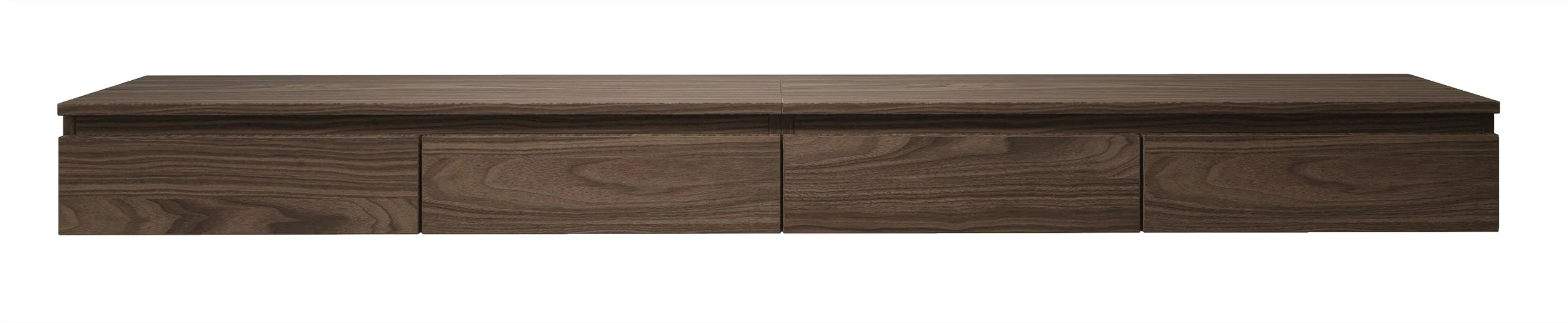 Szafka RTV Bemmi Slim wisząca 200 cm orzech wisconsin - Image 5