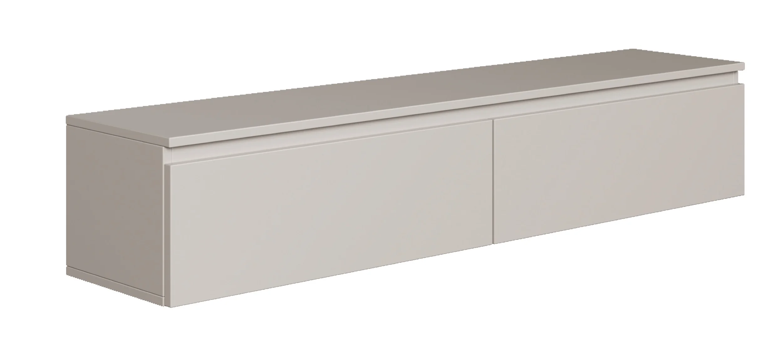 Szafka RTV Bemmi wisząca 150 cm kaszmir - Image 7