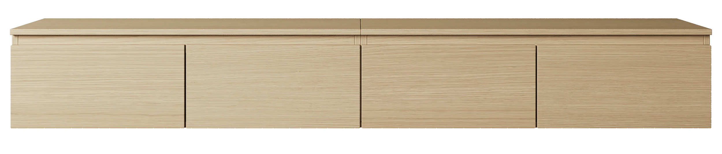 Szafka RTV Bemmi wisząca 200 cm dąb lindberg - Image 4