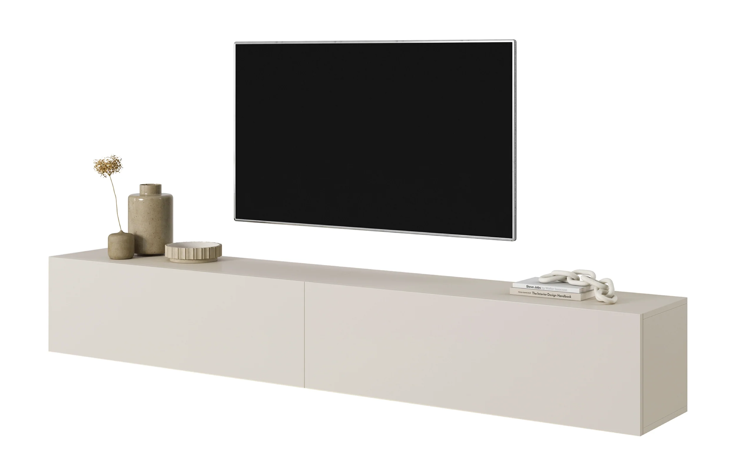 Szafka RTV Bisira 200 cm kaszmir