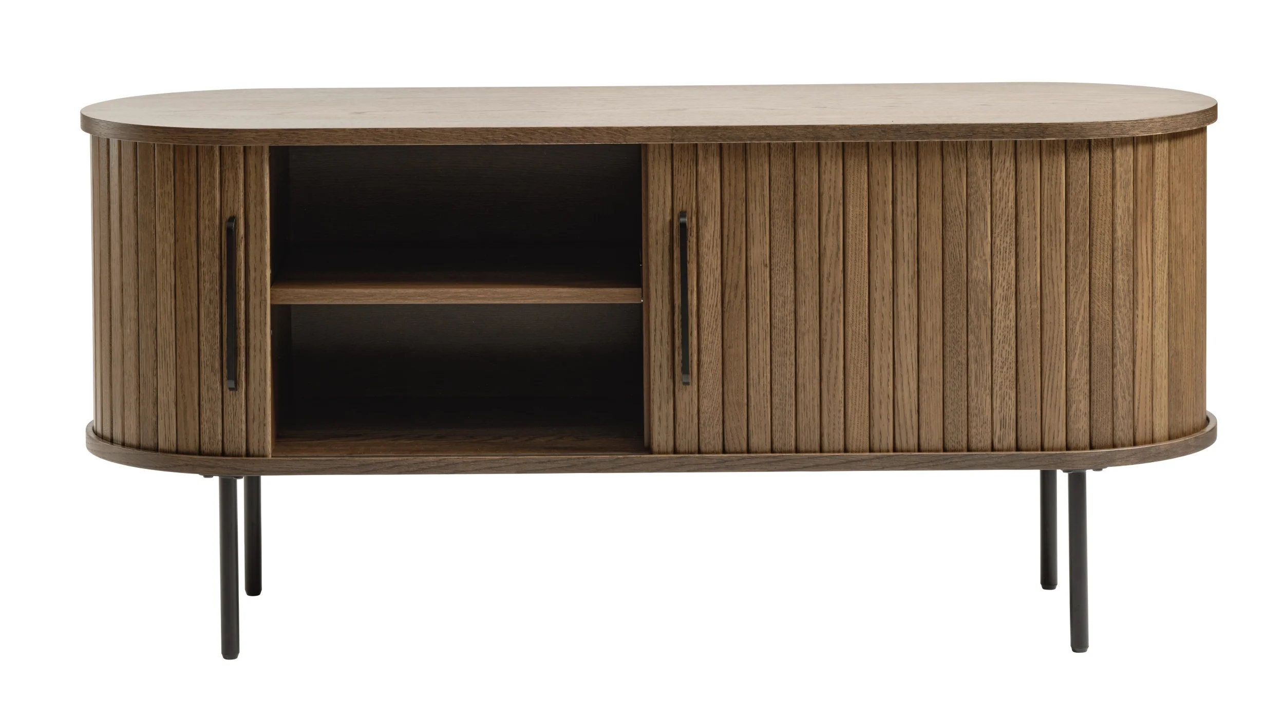 Szafka RTV Gativel 120 cm dąb palony - Image 7
