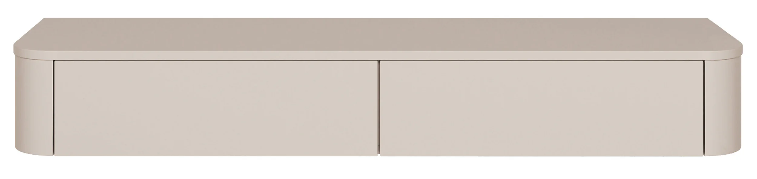 Szafka RTV Luvio Slim wisząca 140 cm kaszmir - Image 5