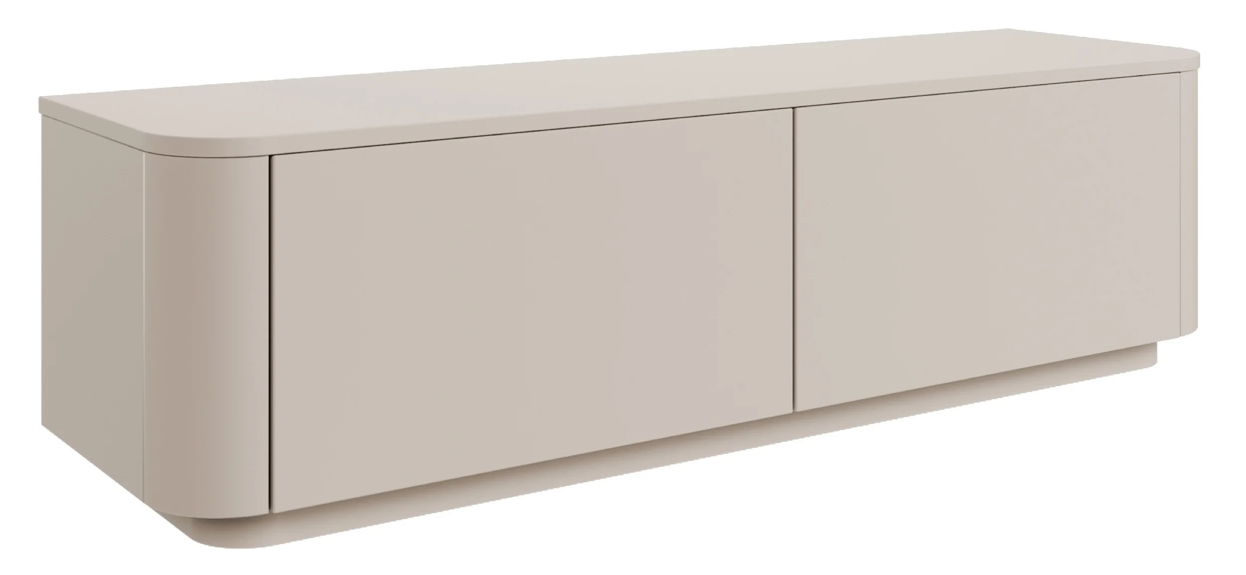 Szafka RTV Luvio wisząco-stojąca 140 cm kaszmir - Image 5