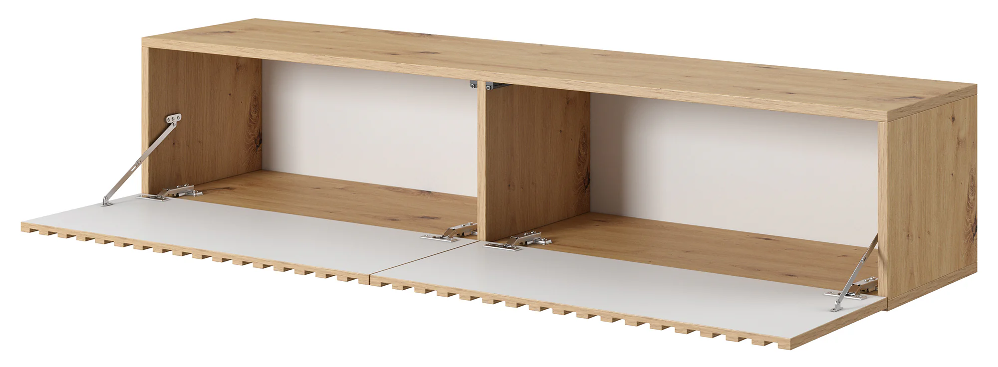 Szafka RTV Telire 138,6 cm dąb artisan lamele - Image 3