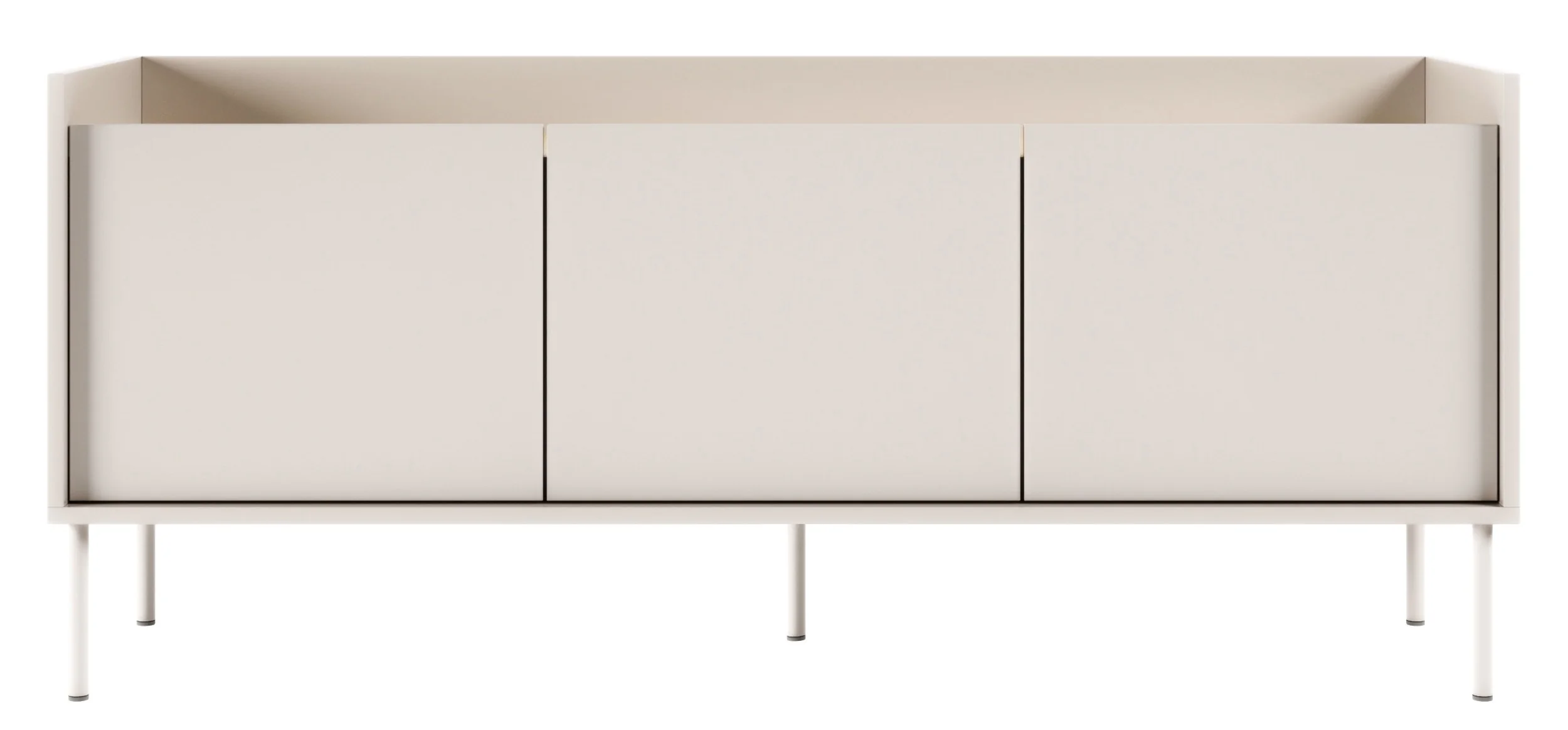 Szafka RTV Tovi trzydrzwiowa 140 cm kaszmir/dąb lindberg - Image 5