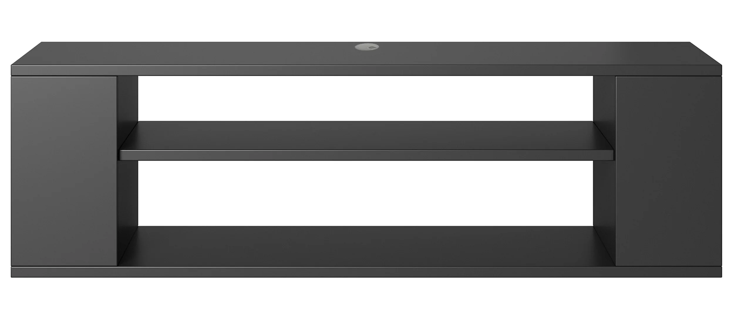 Szafka RTV Wall 100 cm Czarny - Image 3