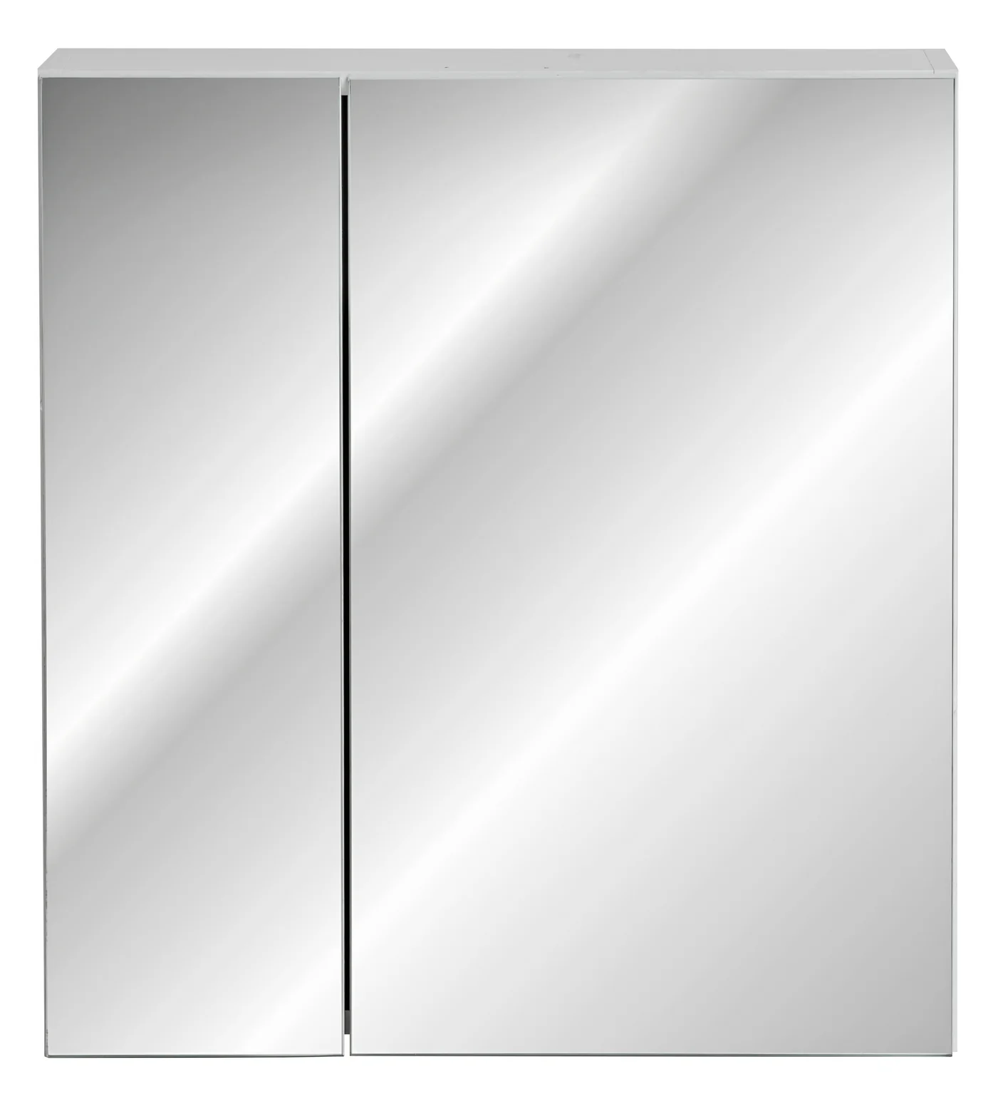 Szafka wisząca Jamarti z lustrem 60 cm biała - Image 4