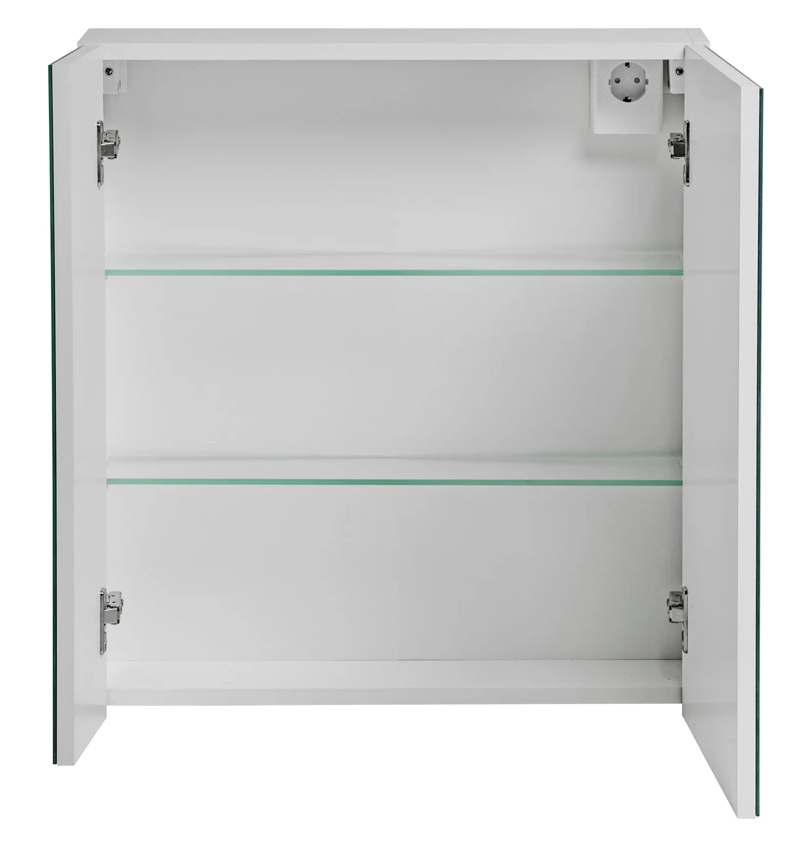 Szafka wisząca Jamarti z lustrem 60 cm biała - Image 6