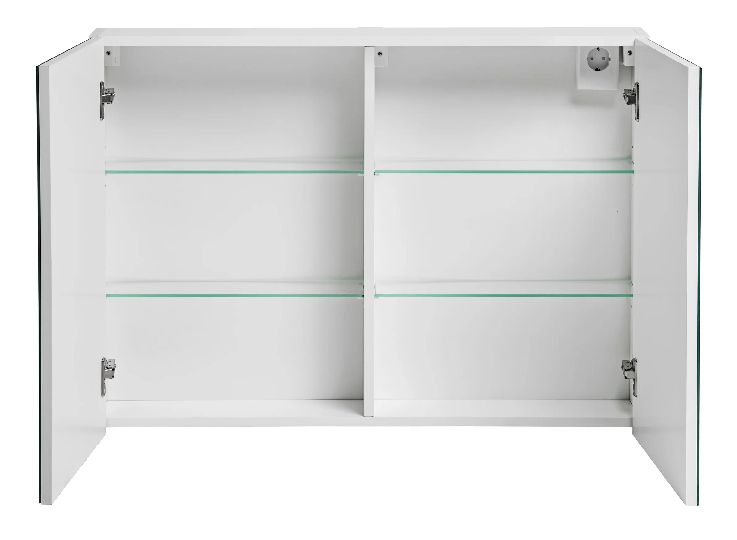 Szafka wisząca Jamarti z lustrem 90 cm biała - Image 3