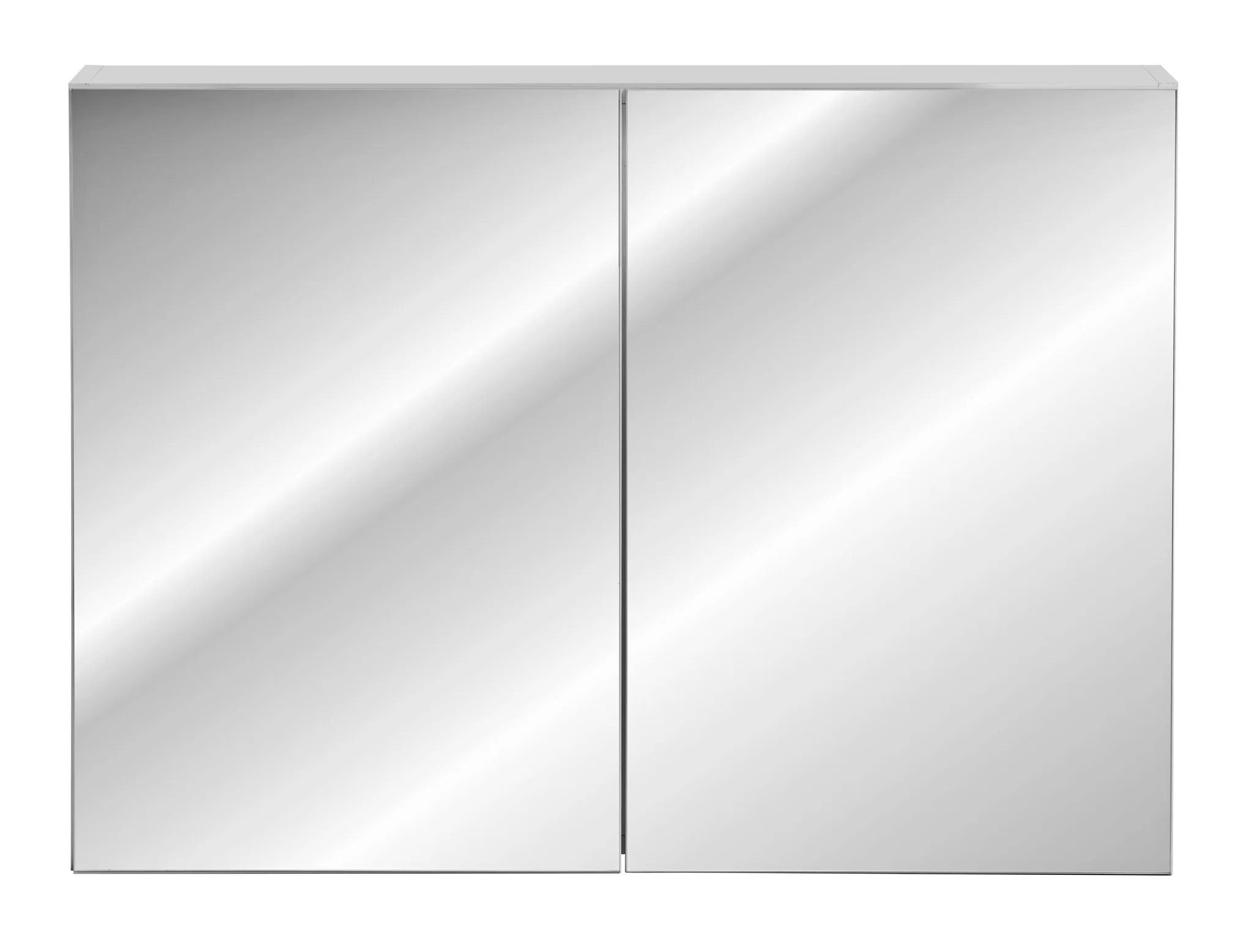 Szafka wisząca Jamarti z lustrem 90 cm biała - Image 5