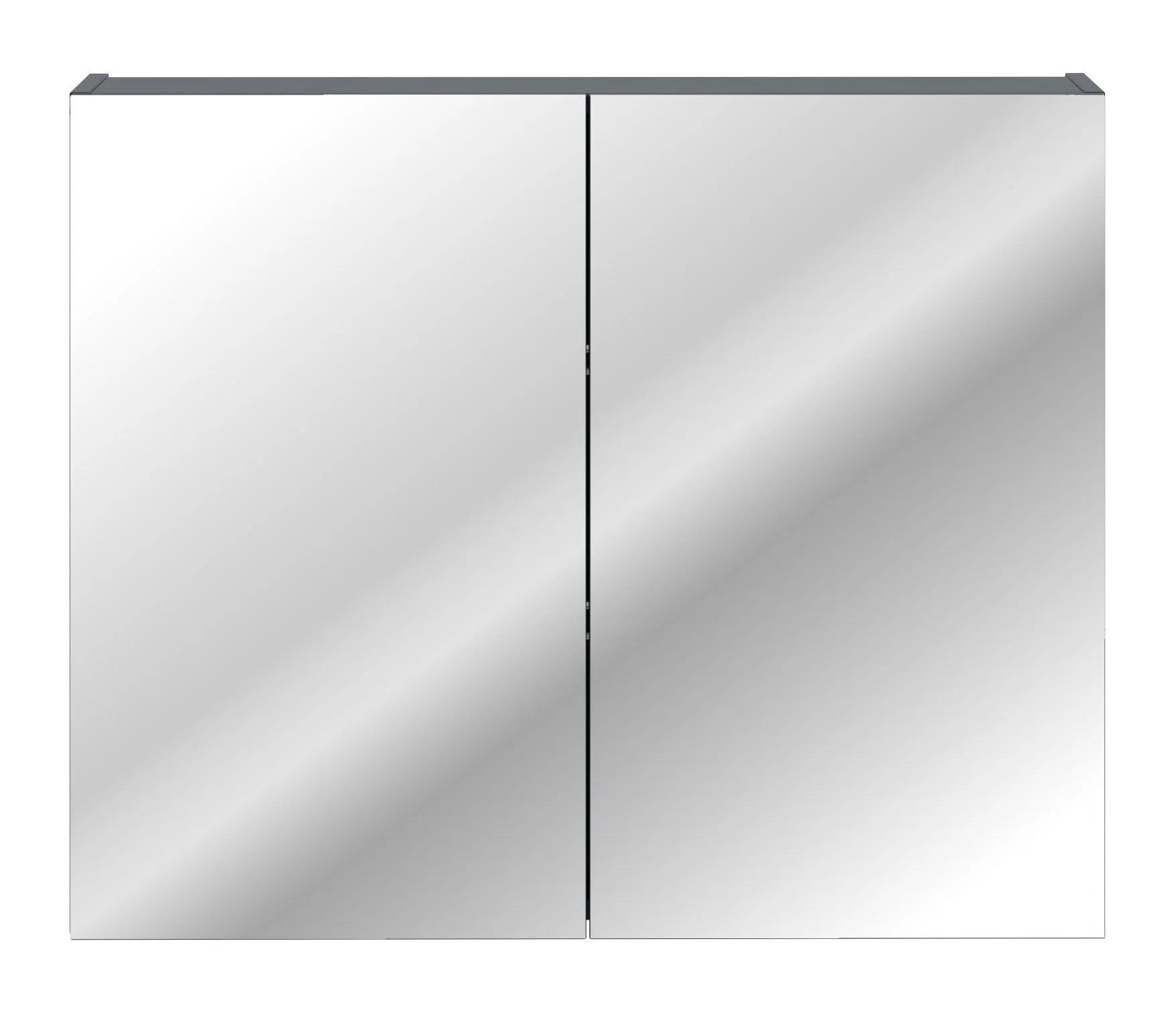 Szafka wisząca Olimmi z lustrem 80 cm granatowa - Image 5
