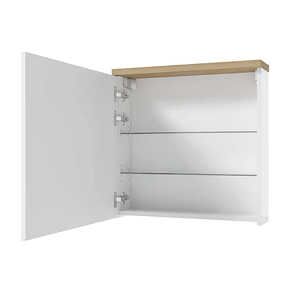 Szafka wisząca Saeli 60x60x15 cm z lustrem - Image 2