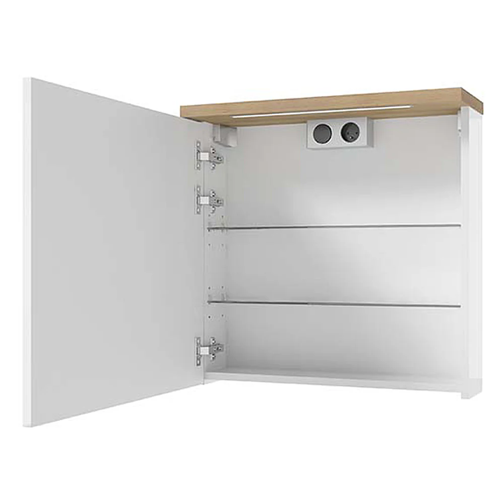 Szafka wisząca Saeli 60x60x20cm z lustrem - Image 2