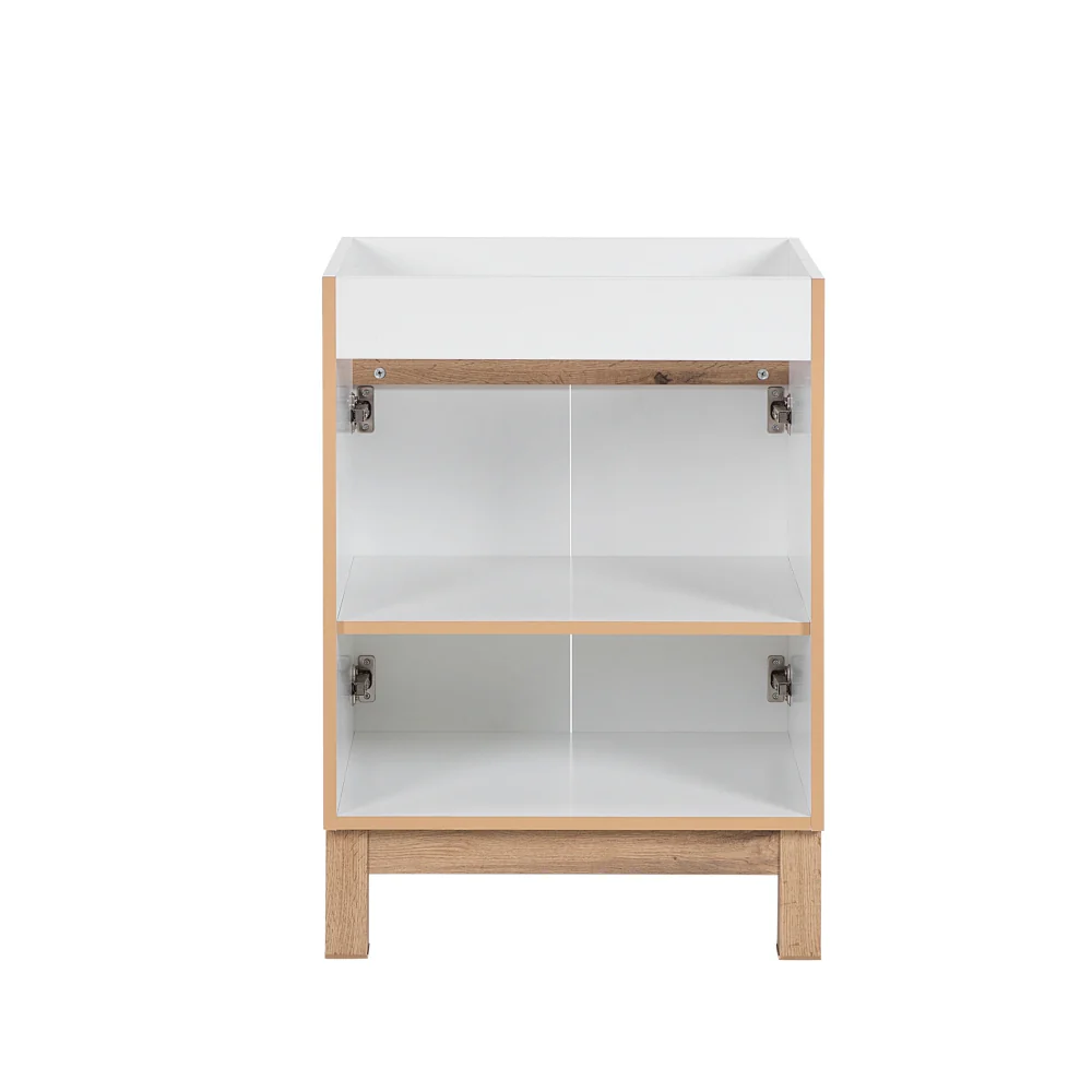 Szafka z umywalką Jakkarta biała 60 cm - Image 7