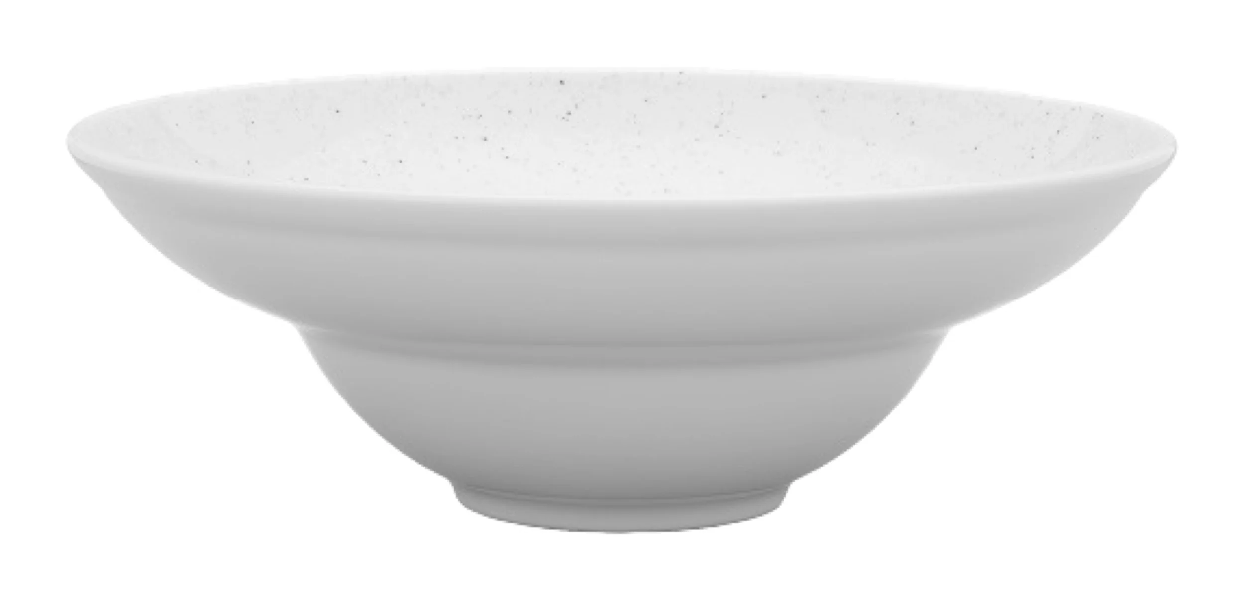 Talerz głęboki do pasty porcelanowy Art. 26 cm jasnoszary