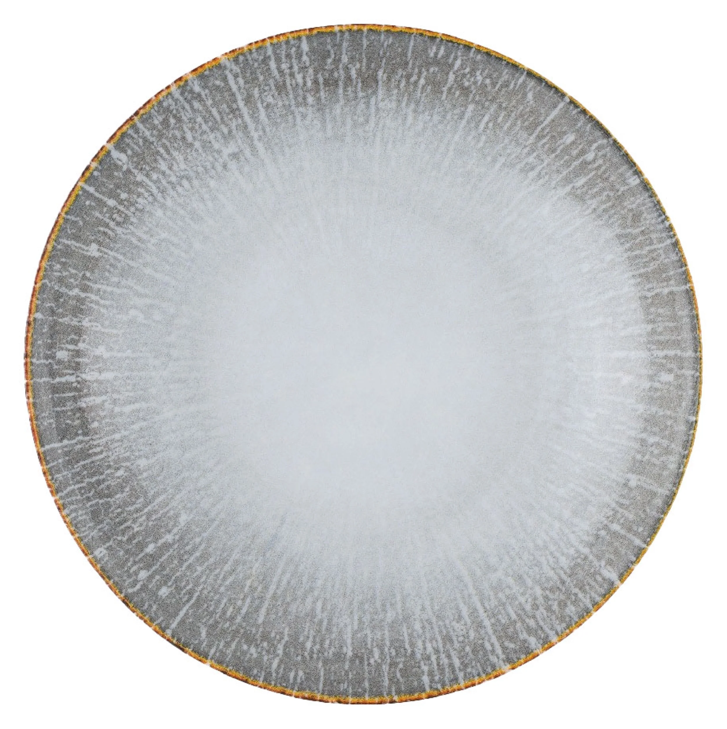 Talerz głęboki porcelanowy Roma 22 cm szaro-brązowy