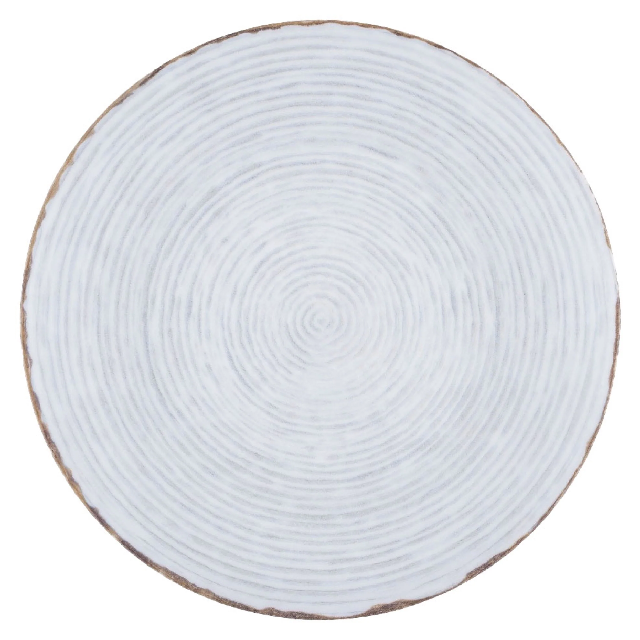Talerz płytki porcelanowy Boss 27 cm szary
