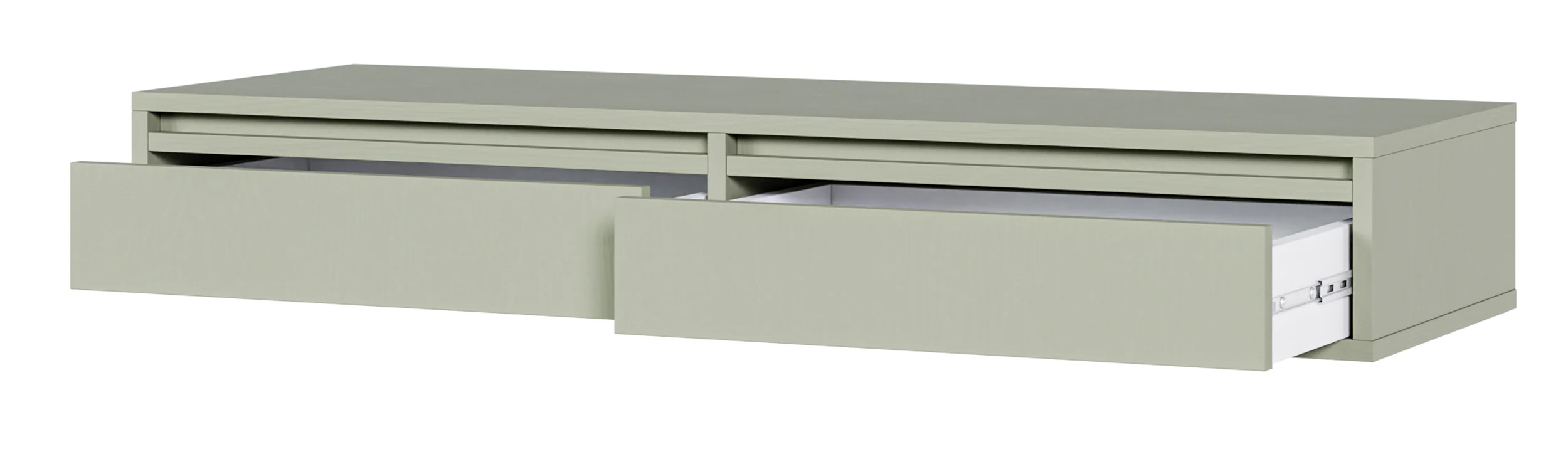 Toaletka Evo z szufladami wisząca 110 cm Szałwiowy - Image 7