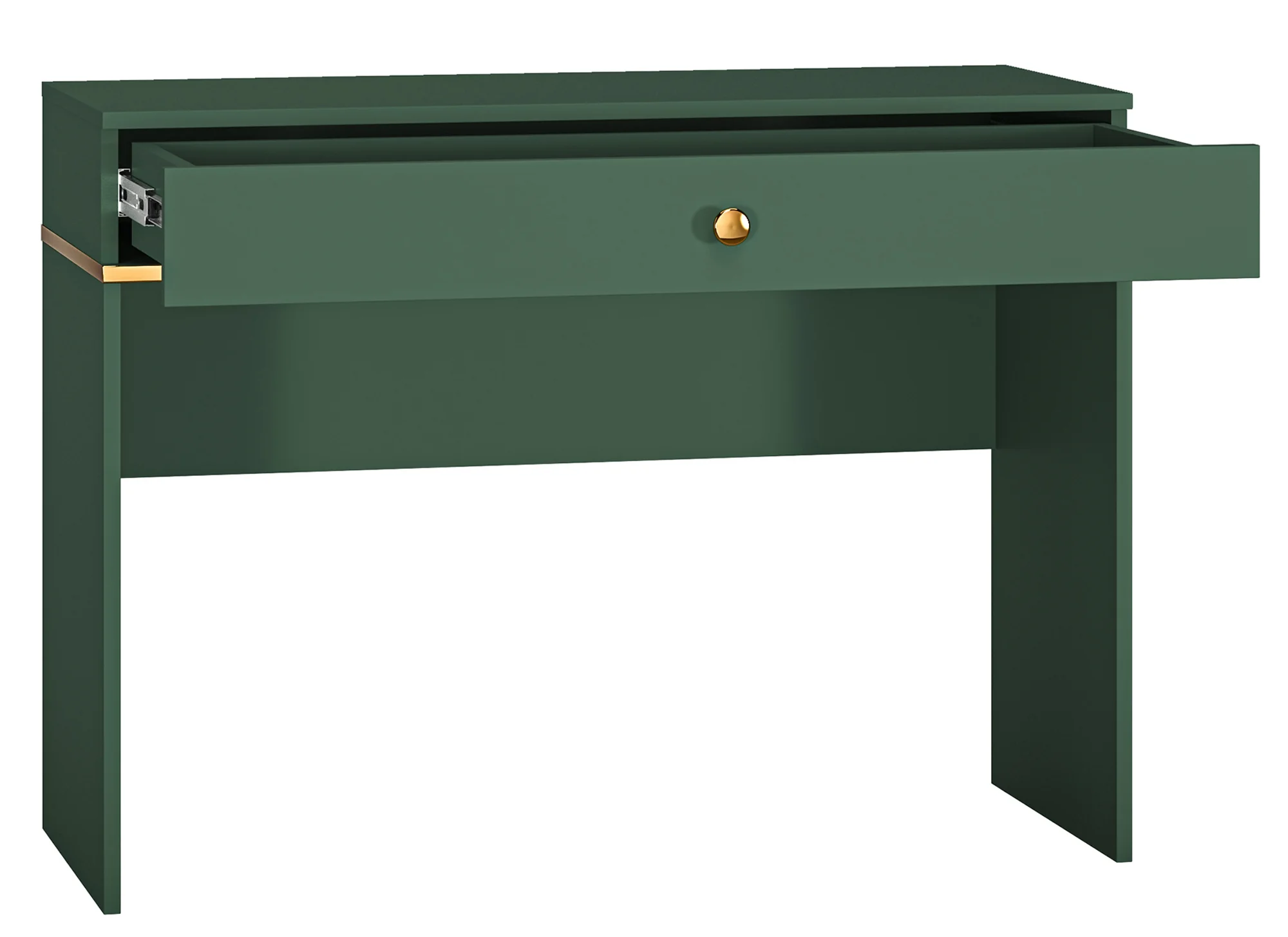 Toaletka Maturie z szufladą 100 cm Zielony - Image 8