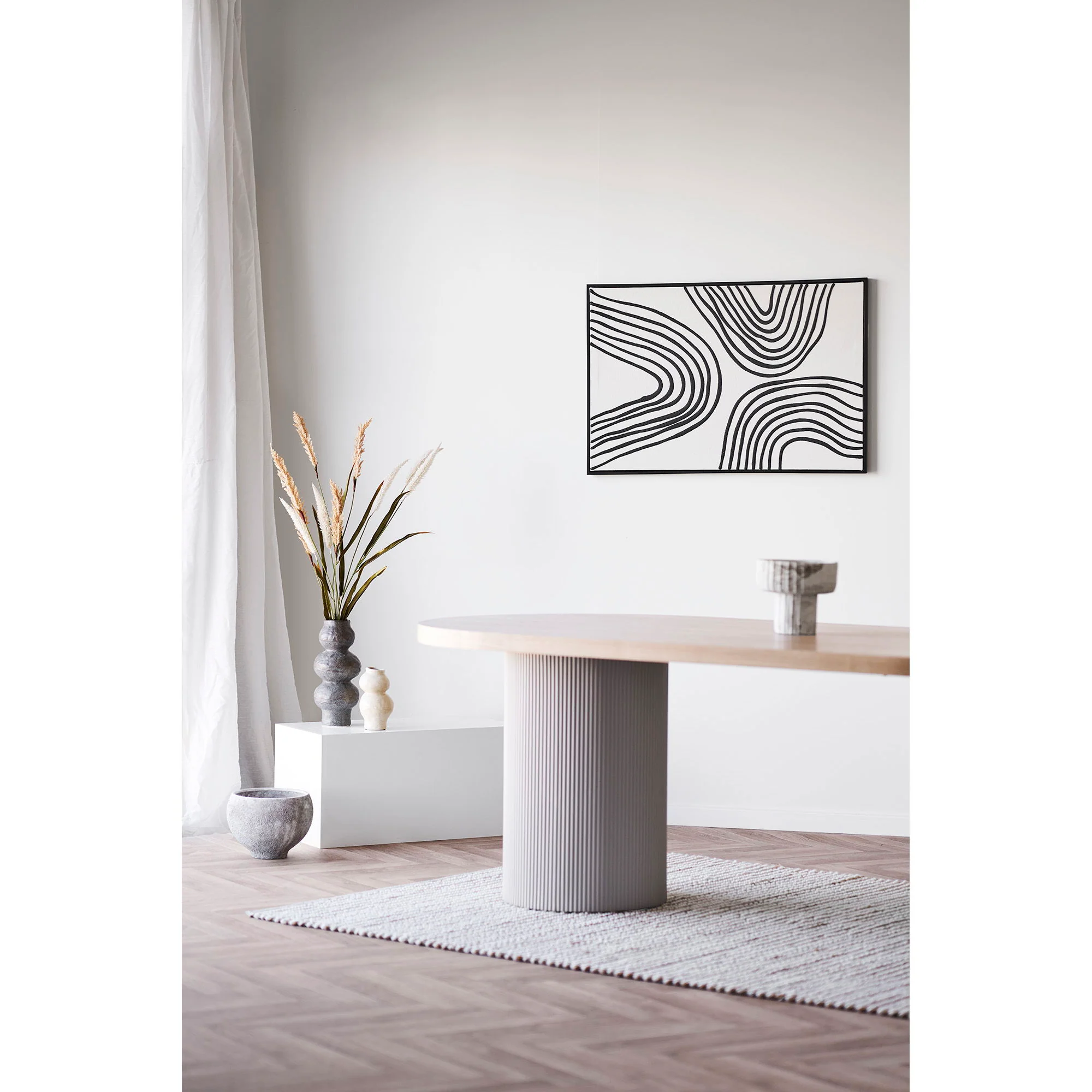 Wazon ceramiczny Hipply 19,5 cm beżowy - Image 3
