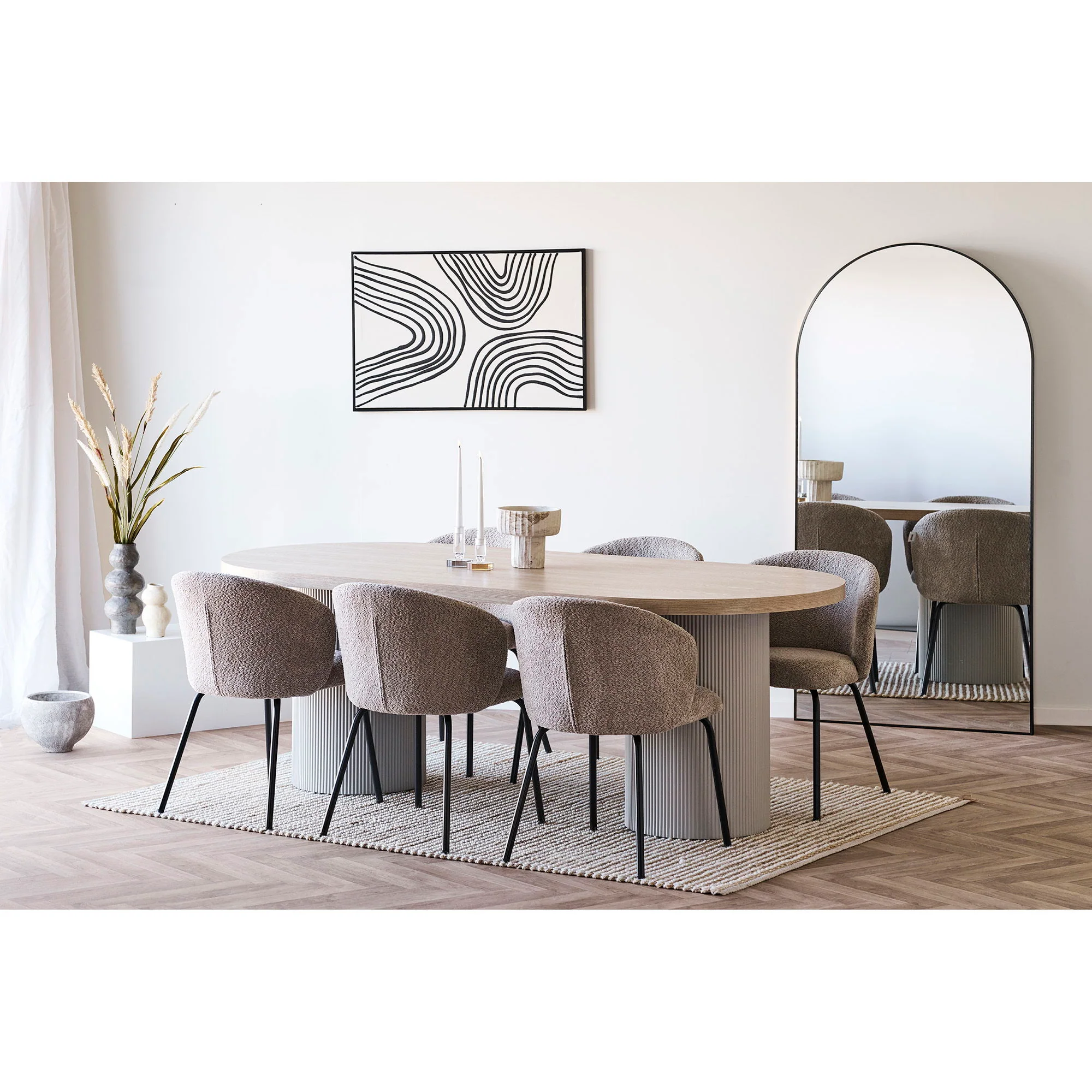 Wazon ceramiczny Hipply 19,5 cm beżowy - Image 4