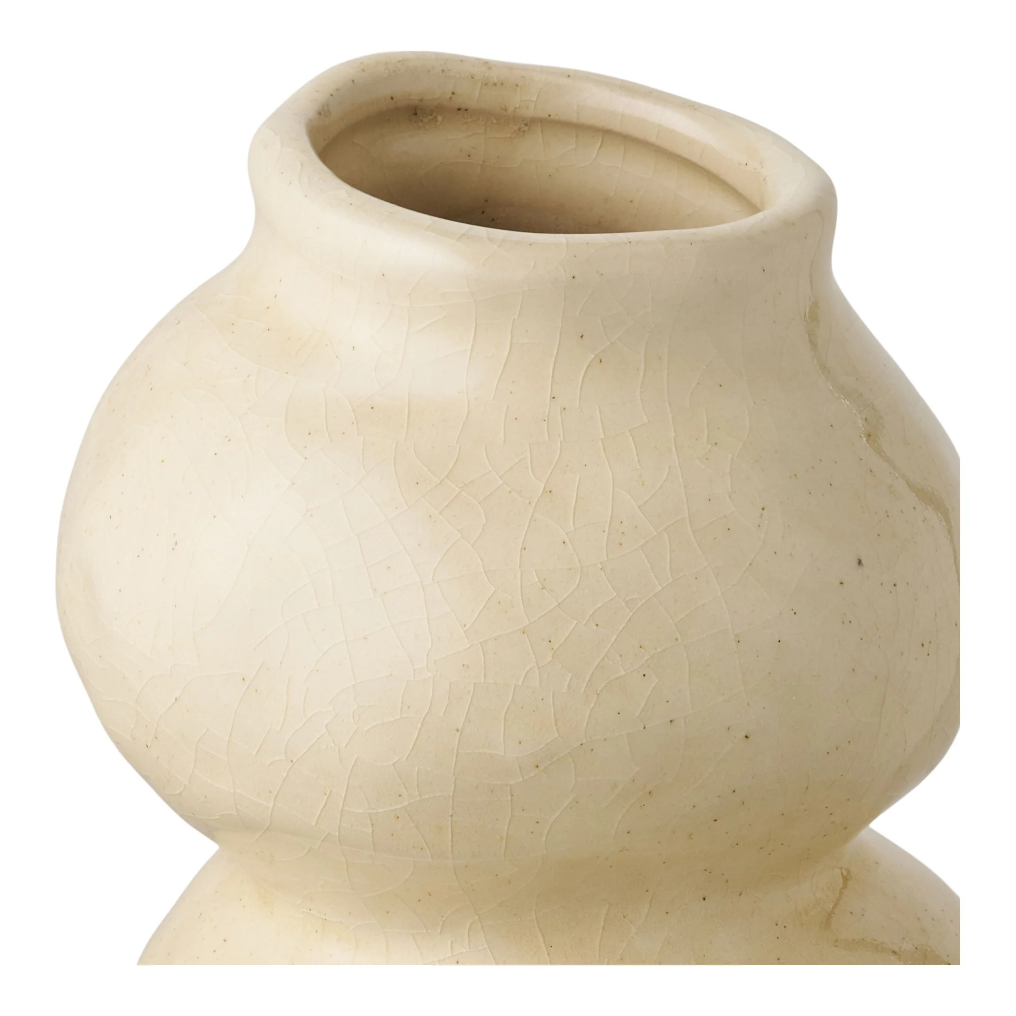 Wazon ceramiczny Hipply 19,5 cm beżowy - Image 5