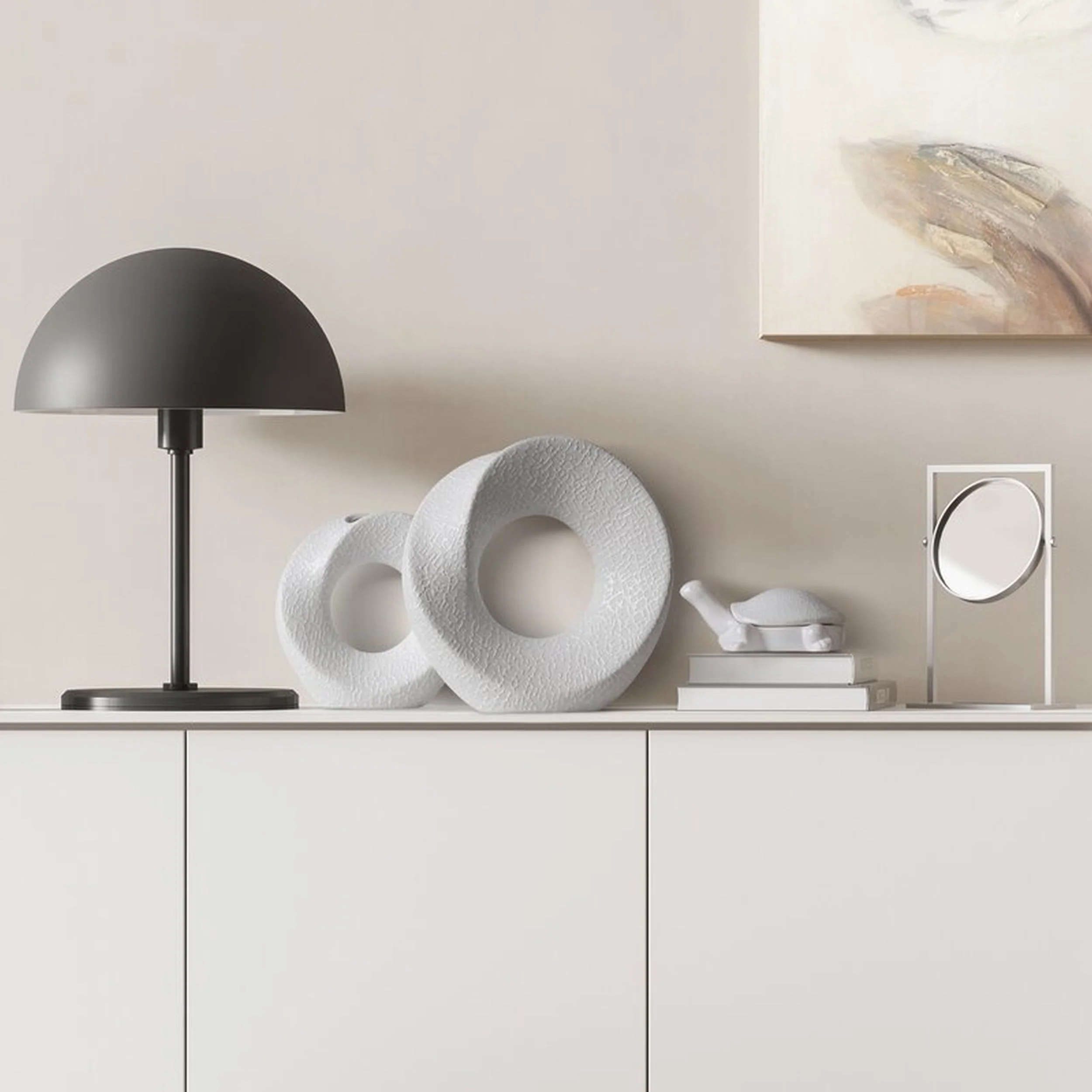Wazon Riso ceramiczny biały - Image 2