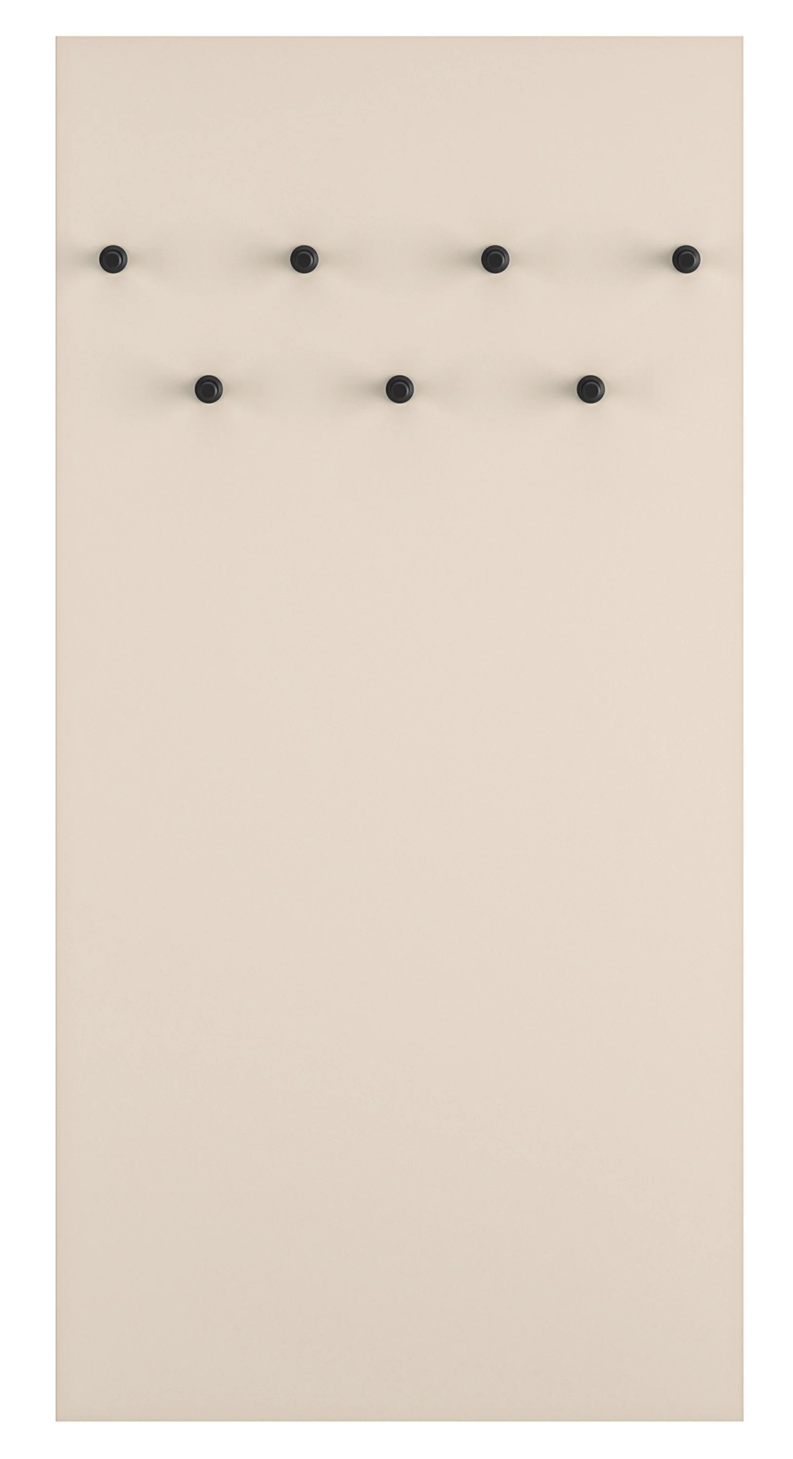 Wieszak ścienny Caletto 68 cm beżowy