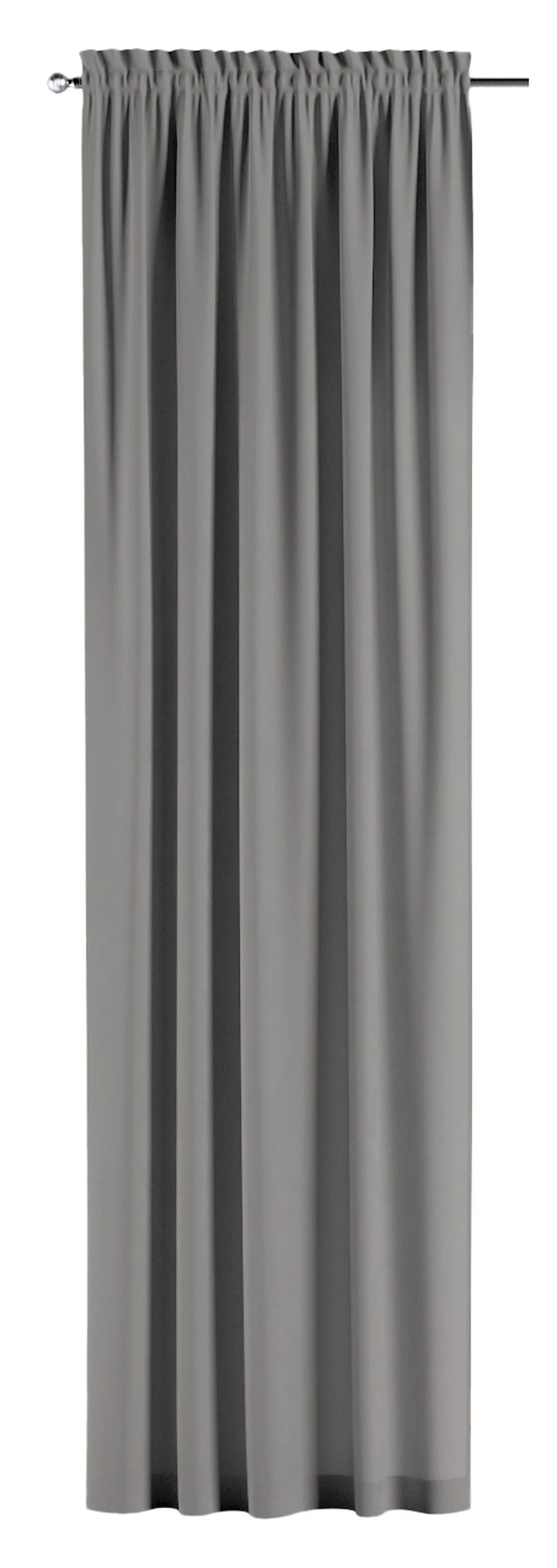 Zasłona na kanale Crema 250x140 cm szara