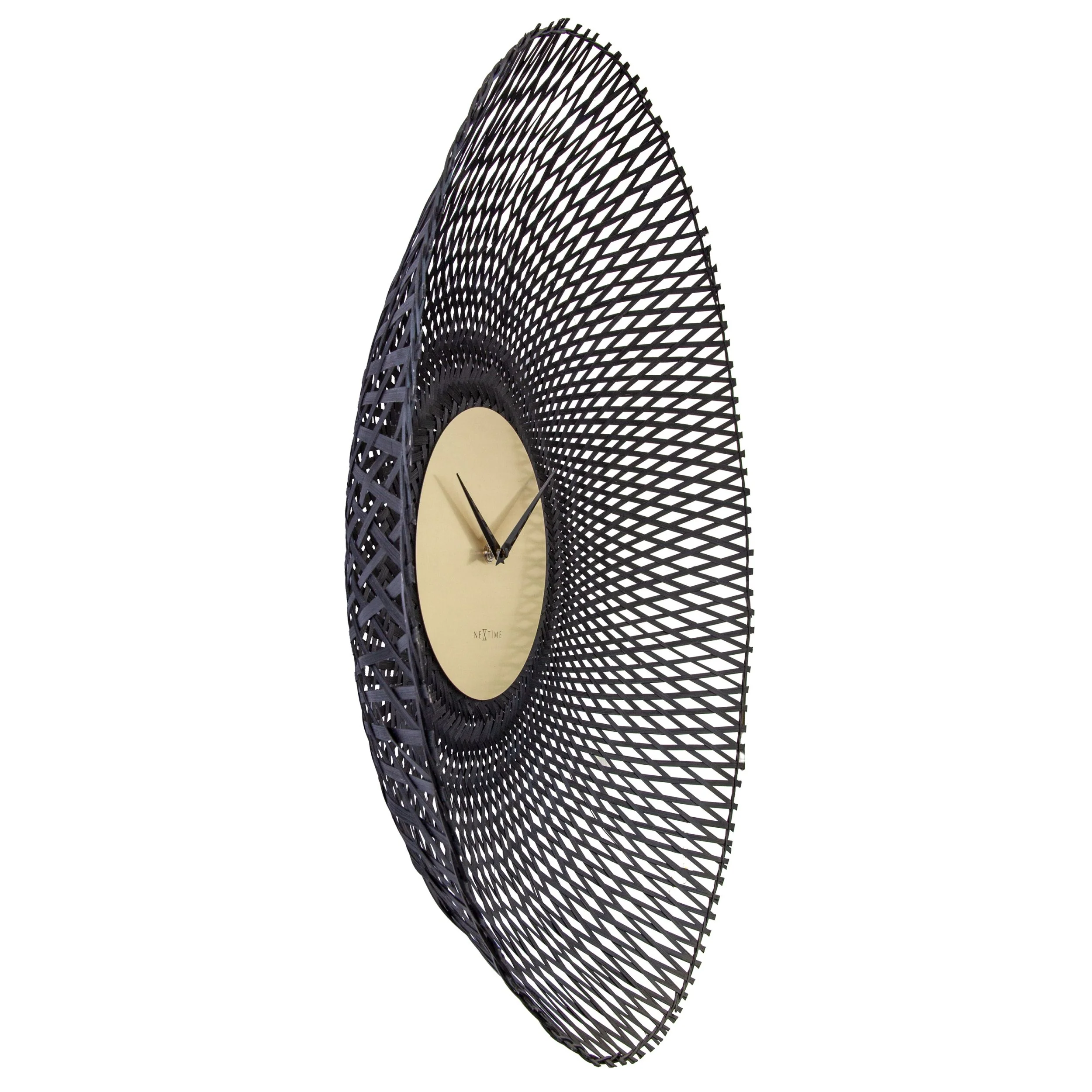 Zegar ścienny Bamboo 60 cm czarny - Image 3