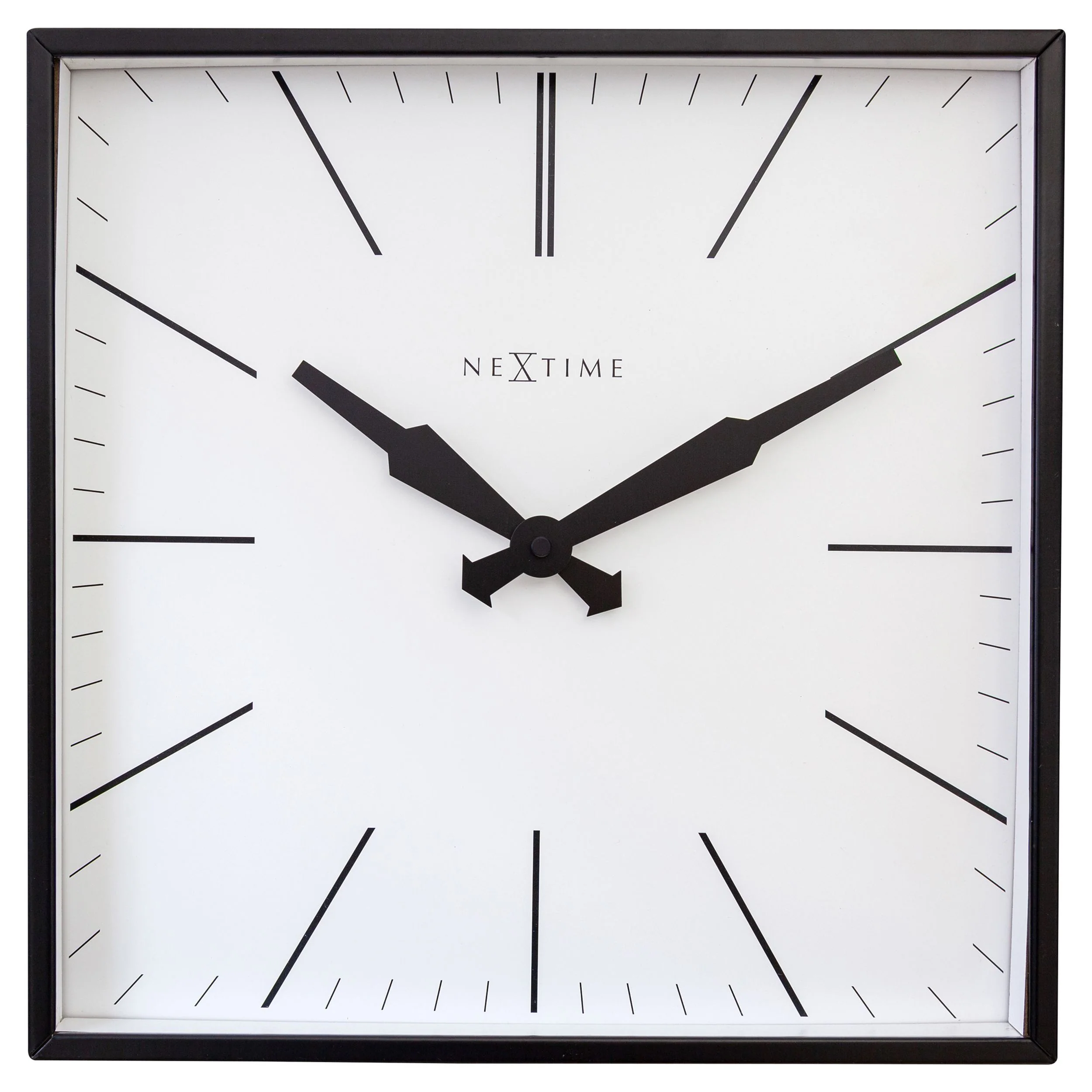 Zegar ścienny Be Square 35 cm czarno-biały
