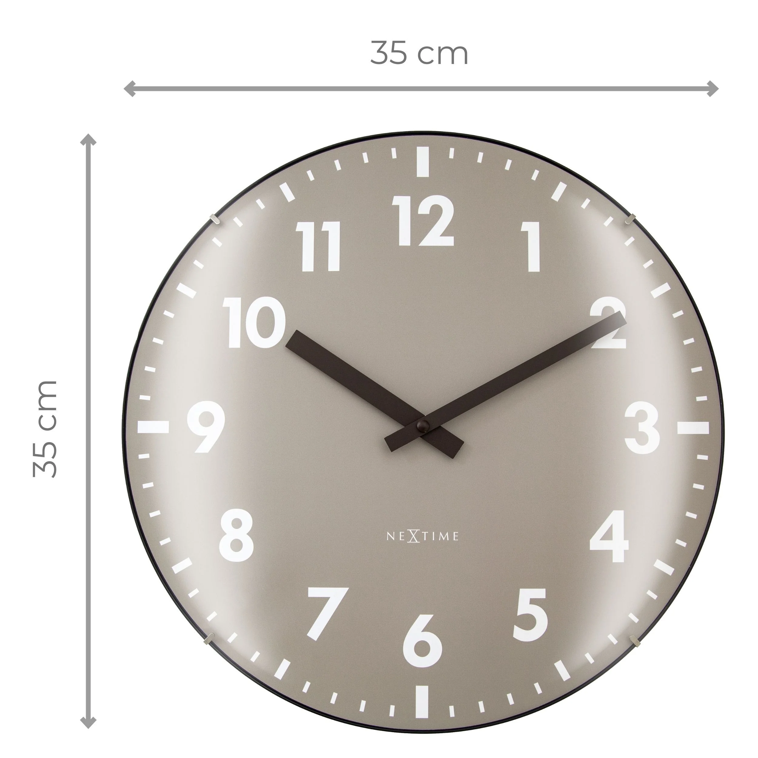 Zegar ścienny Duomo 35 cm khaki - Image 7