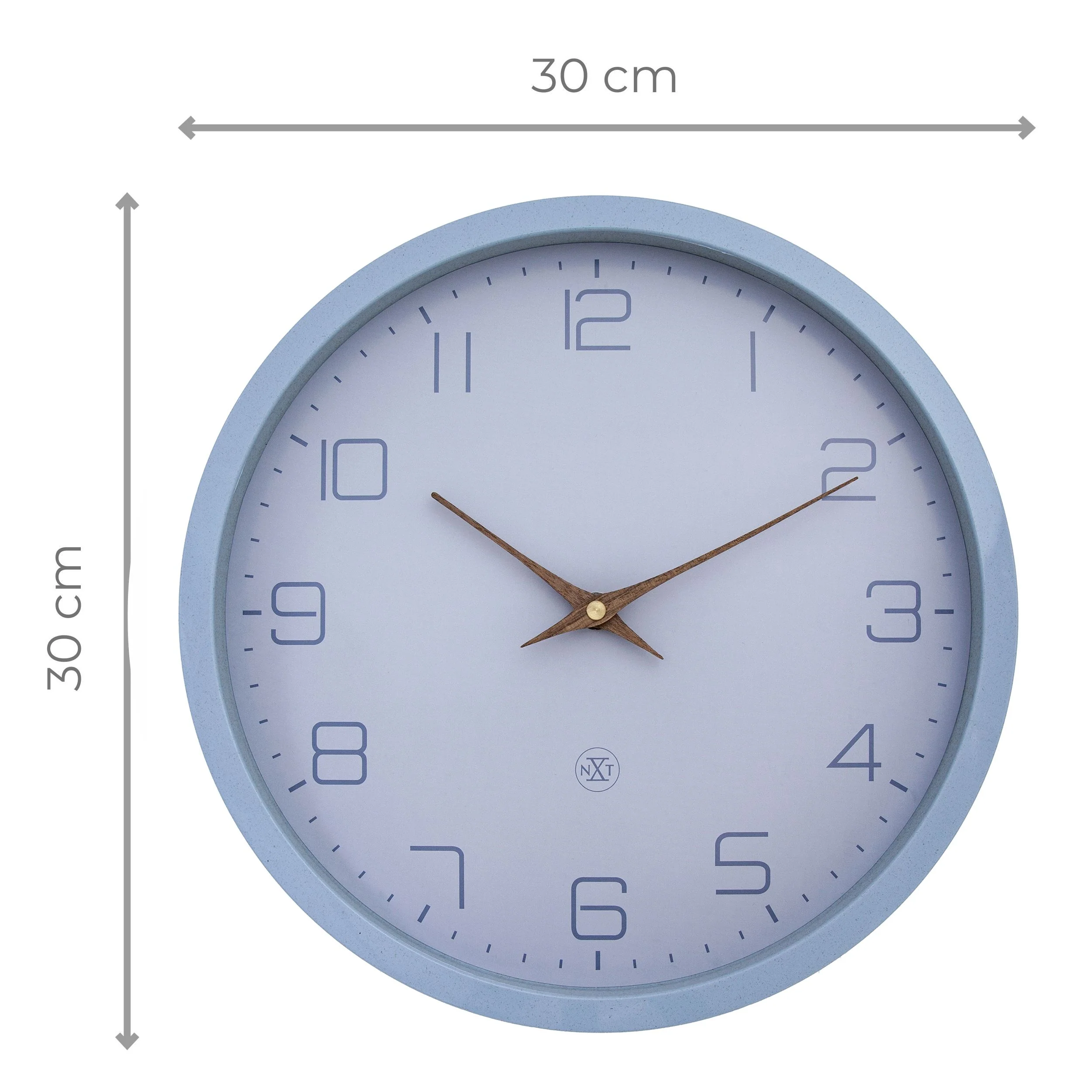 Zegar ścienny Eco 30 cm niebieski - Image 7