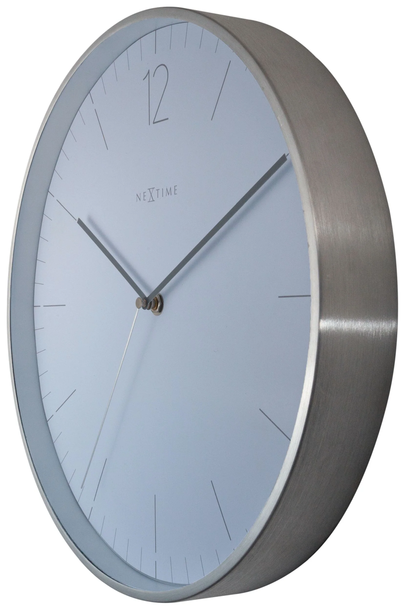 Zegar ścienny Essential 34 cm biało-srebrny - Image 8