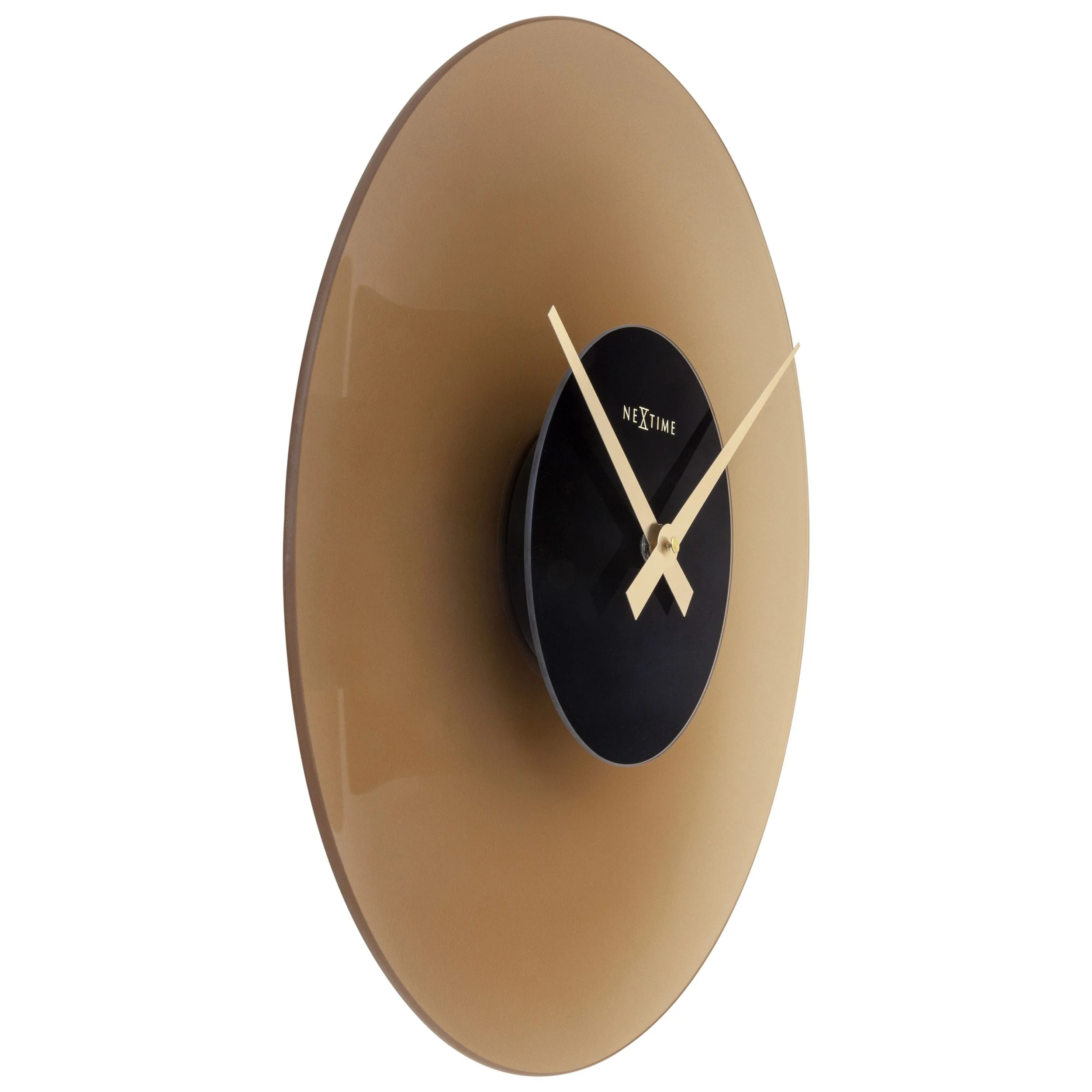 Zegar ścienny Float 40 cm brązowy - Image 3