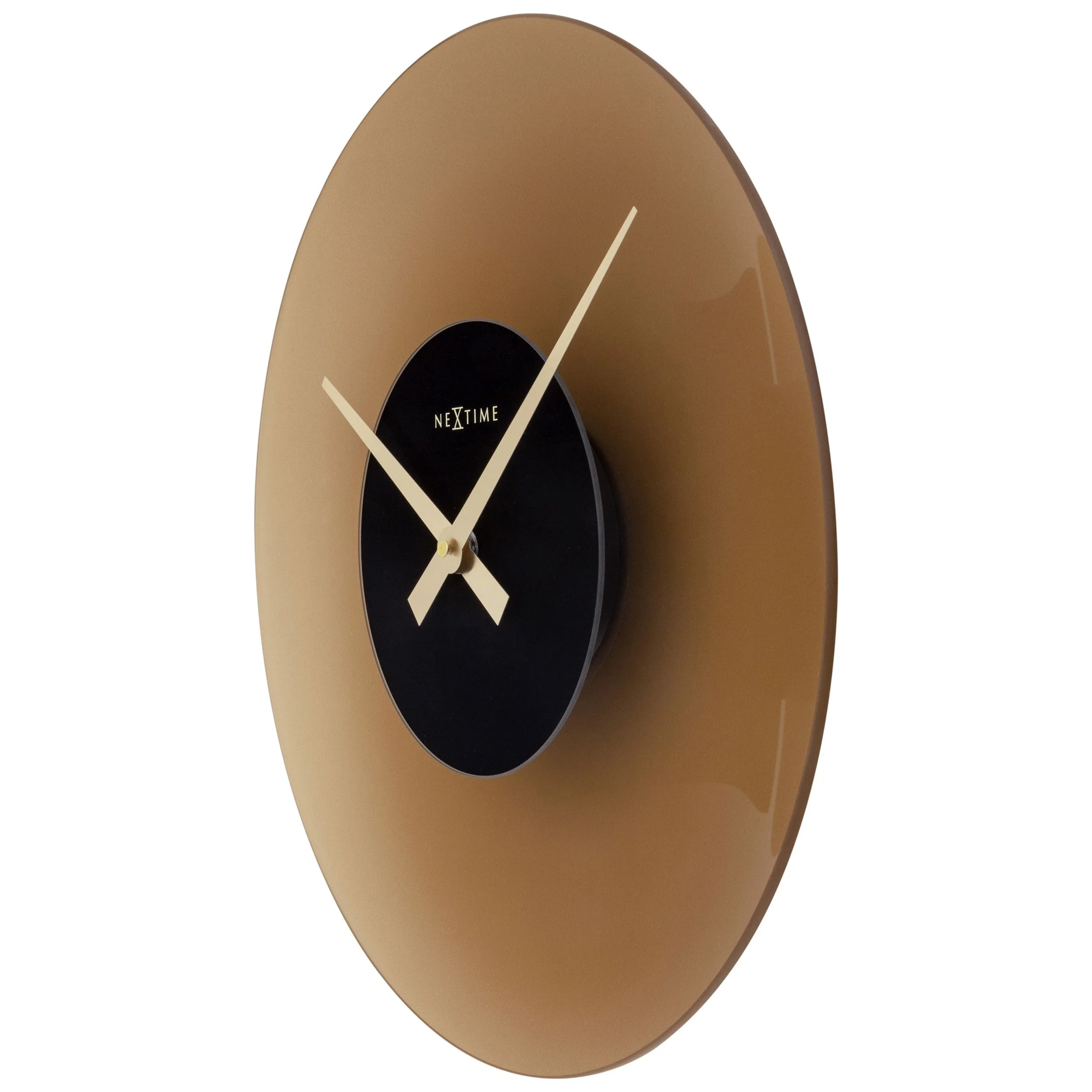 Zegar ścienny Float 40 cm brązowy - Image 4