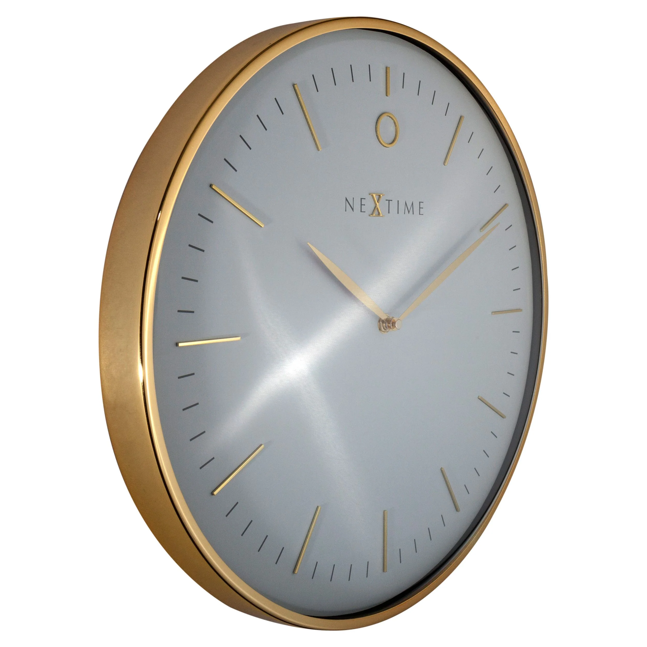 Zegar ścienny Glamour 40 cm biało-złoty - Image 6