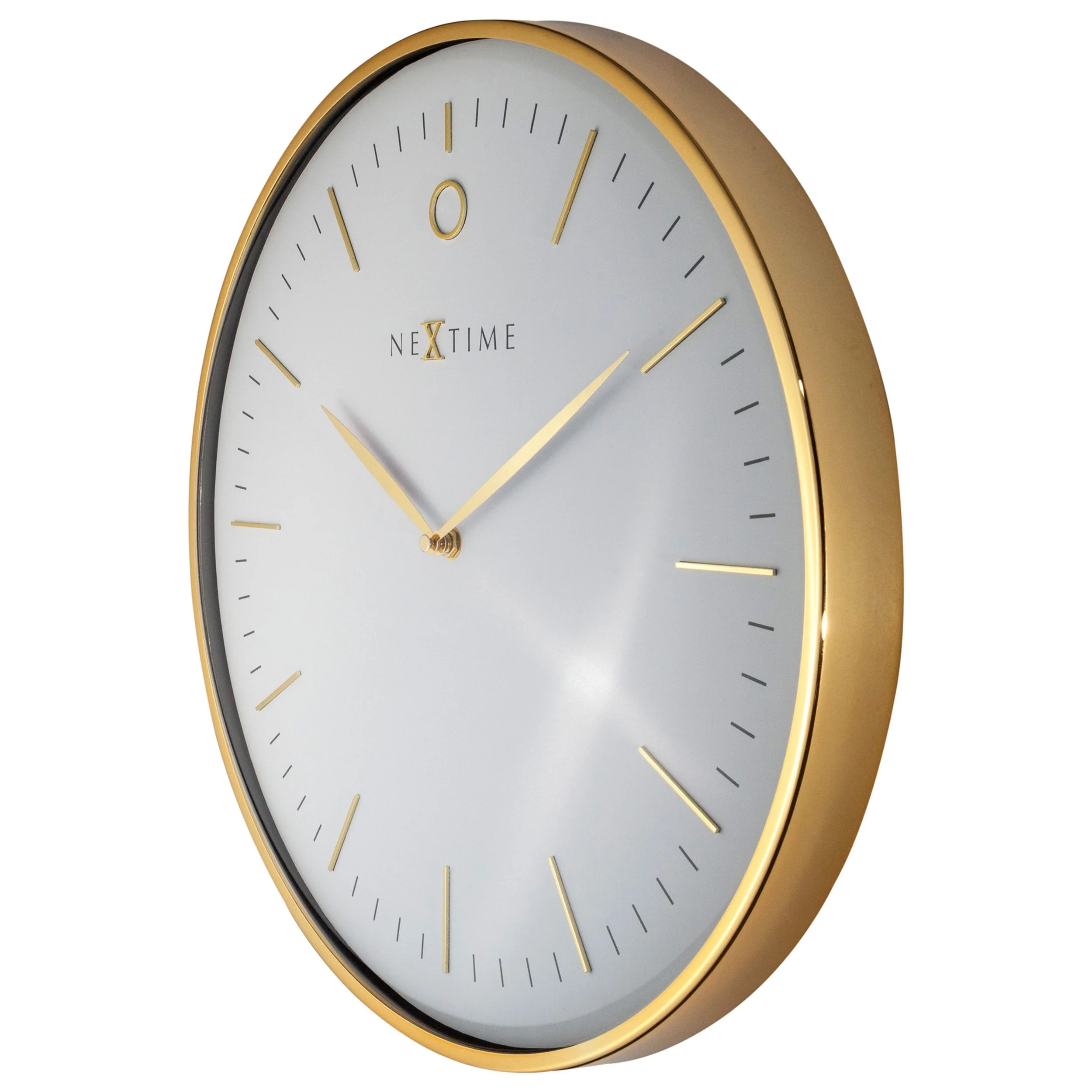 Zegar ścienny Glamour 40 cm biało-złoty - Image 7