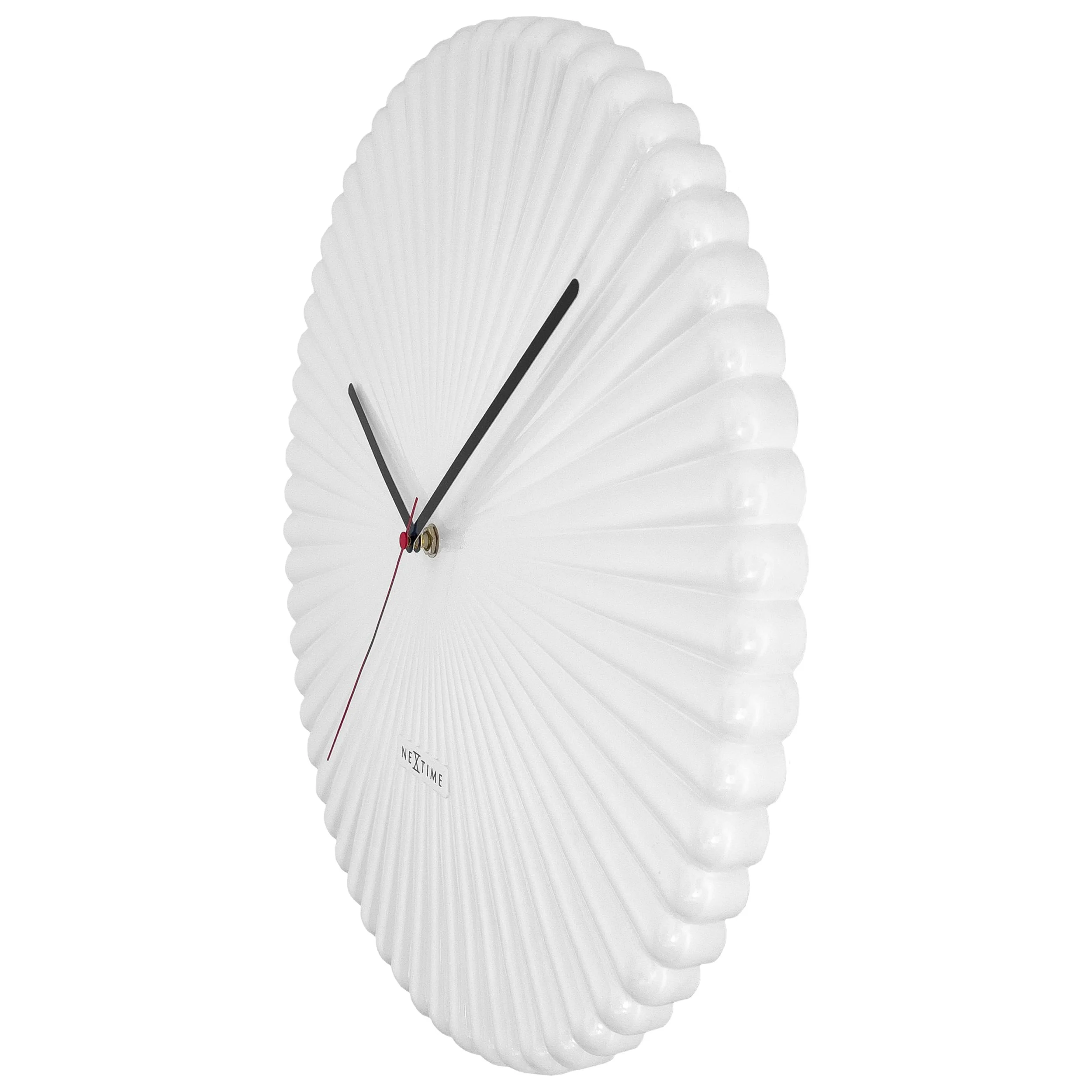Zegar ścienny Mousse 40 cm biały - Image 4