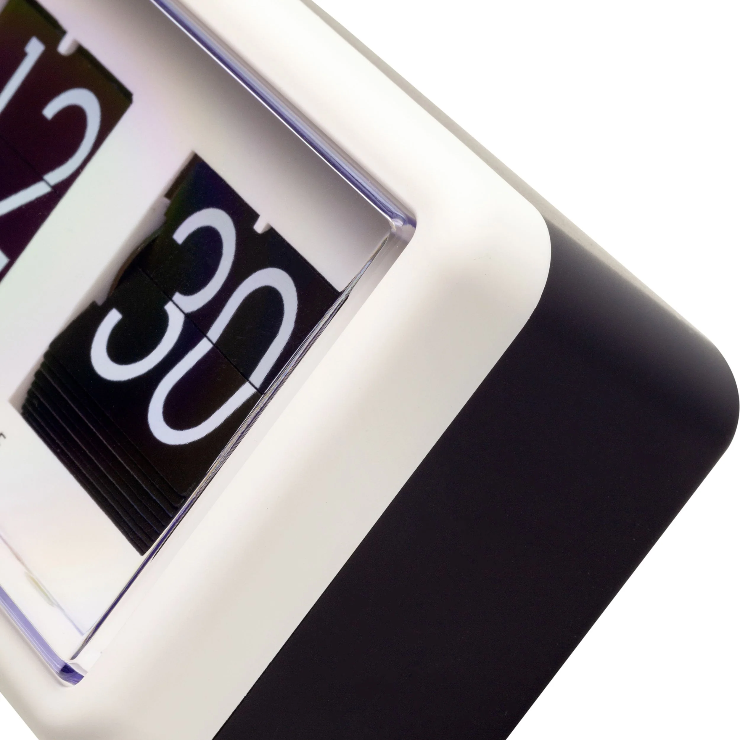 Zegar stojący Flip Clock 18x10 cm biały - Image 8